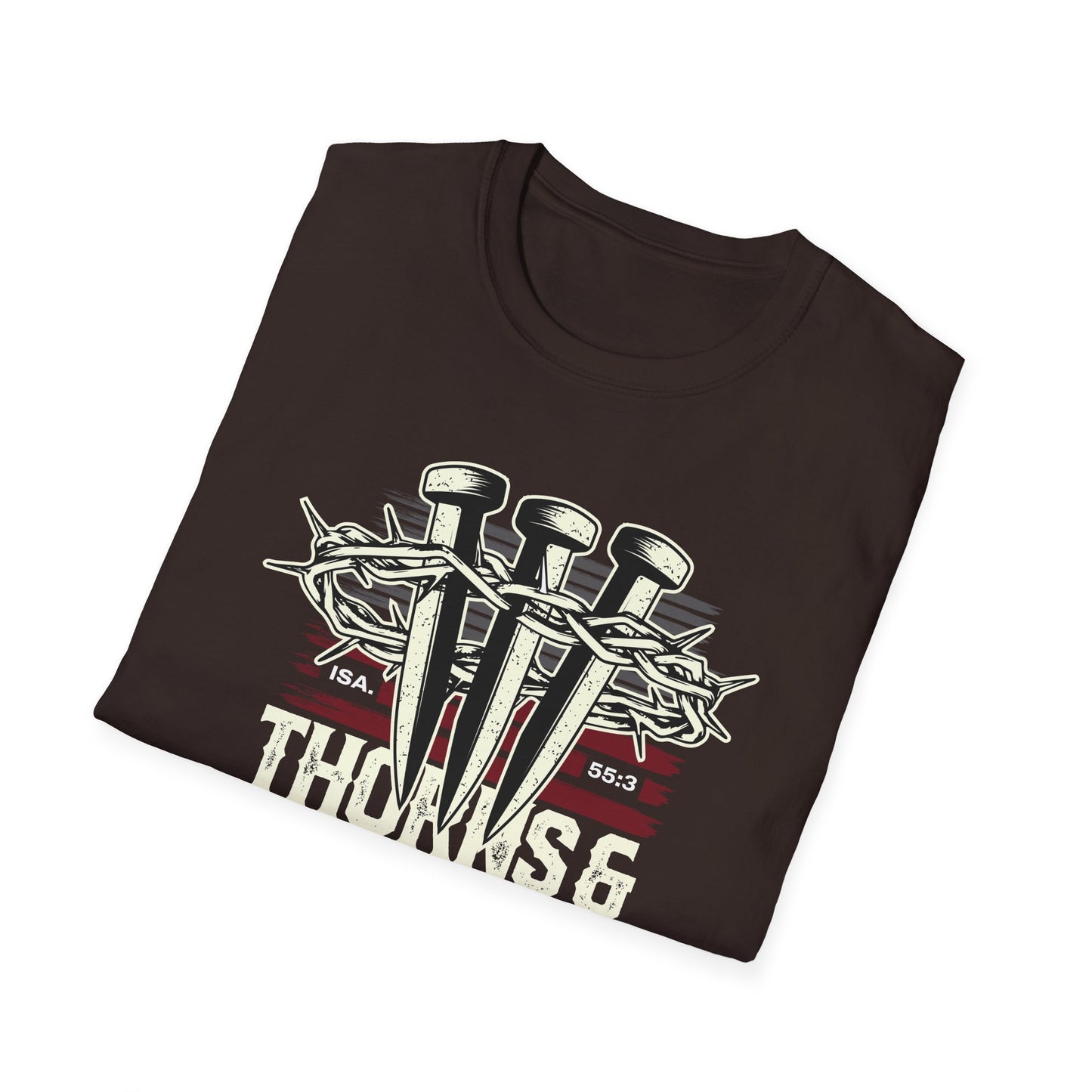 "Thorns & Victory" Unisex Softstyle T-Shirt - The Shield of Light