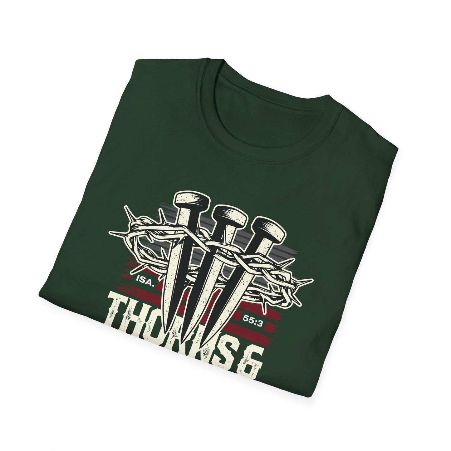 "Thorns & Victory" Unisex Softstyle T-Shirt - The Shield of Light