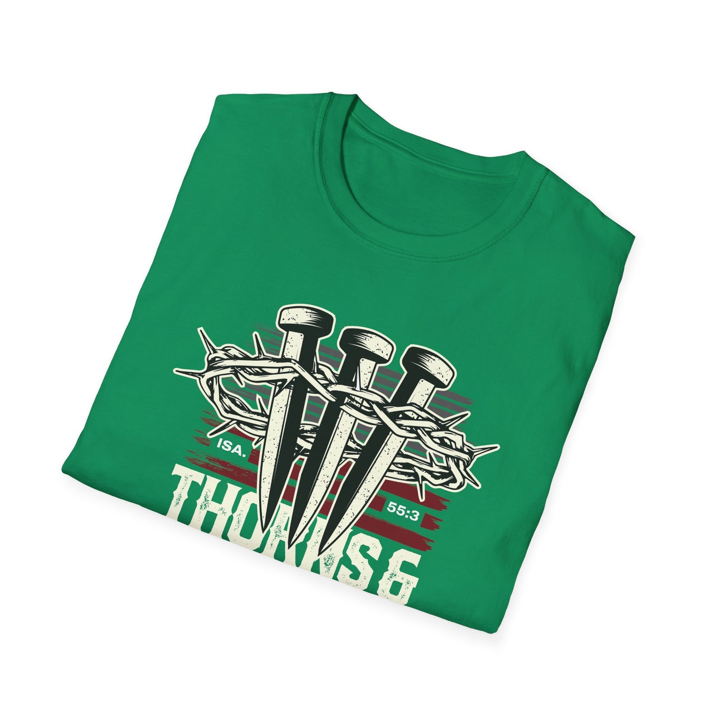 "Thorns & Victory" Unisex Softstyle T-Shirt - The Shield of Light