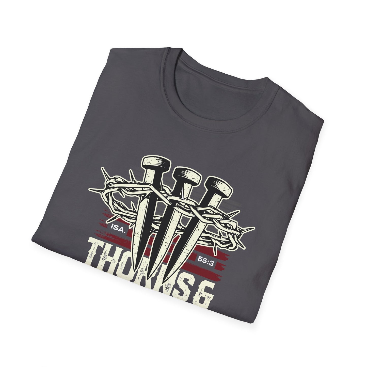 "Thorns & Victory" Unisex Softstyle T-Shirt - The Shield of Light