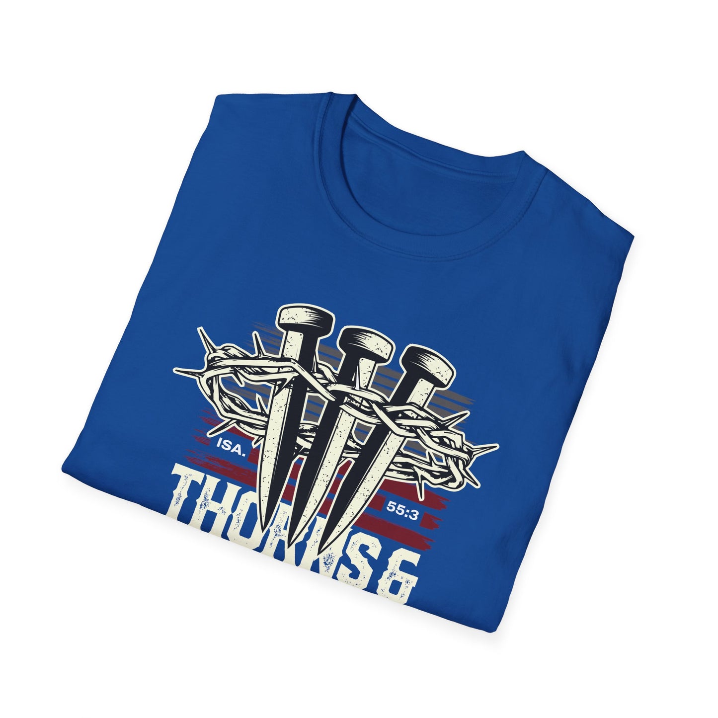 "Thorns & Victory" Unisex Softstyle T-Shirt - The Shield of Light