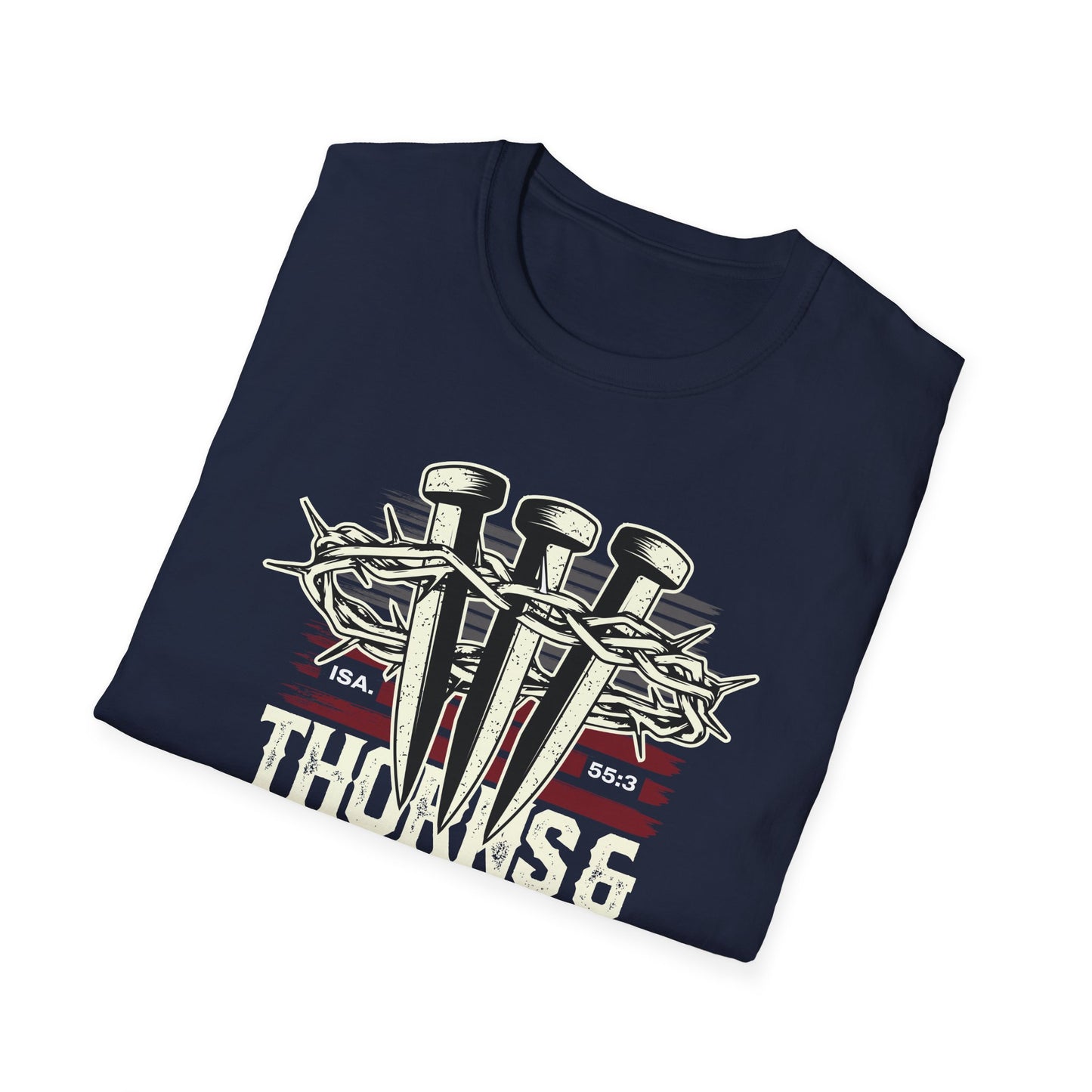 "Thorns & Victory" Unisex Softstyle T-Shirt - The Shield of Light
