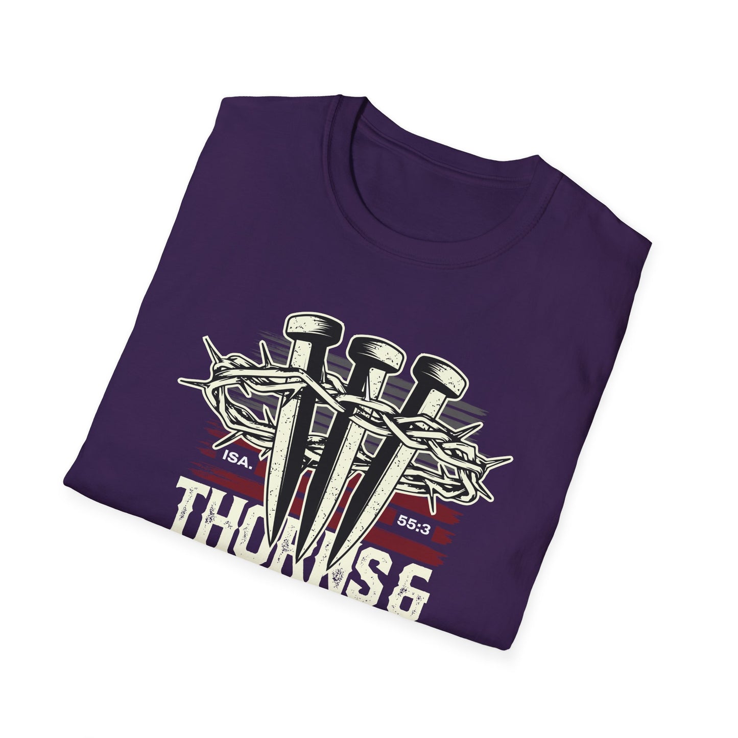 "Thorns & Victory" Unisex Softstyle T-Shirt - The Shield of Light