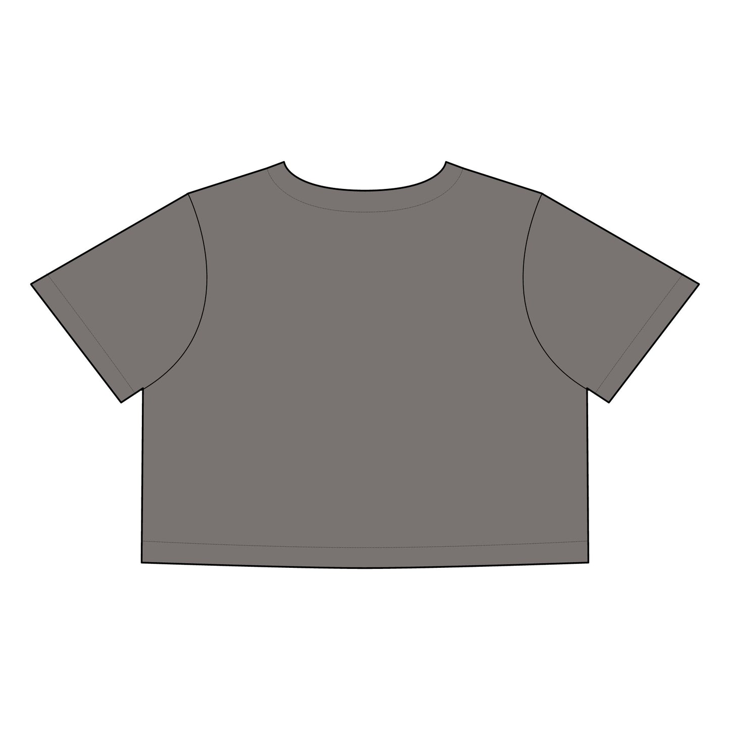"Let There Be Light" Unisex Faded Crop Tee - The Shield of Light