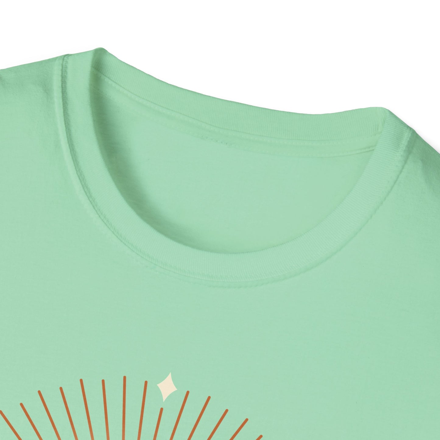 ""Let There Be Light" " Unisex Softstyle T-Shirt - The Shield of Light