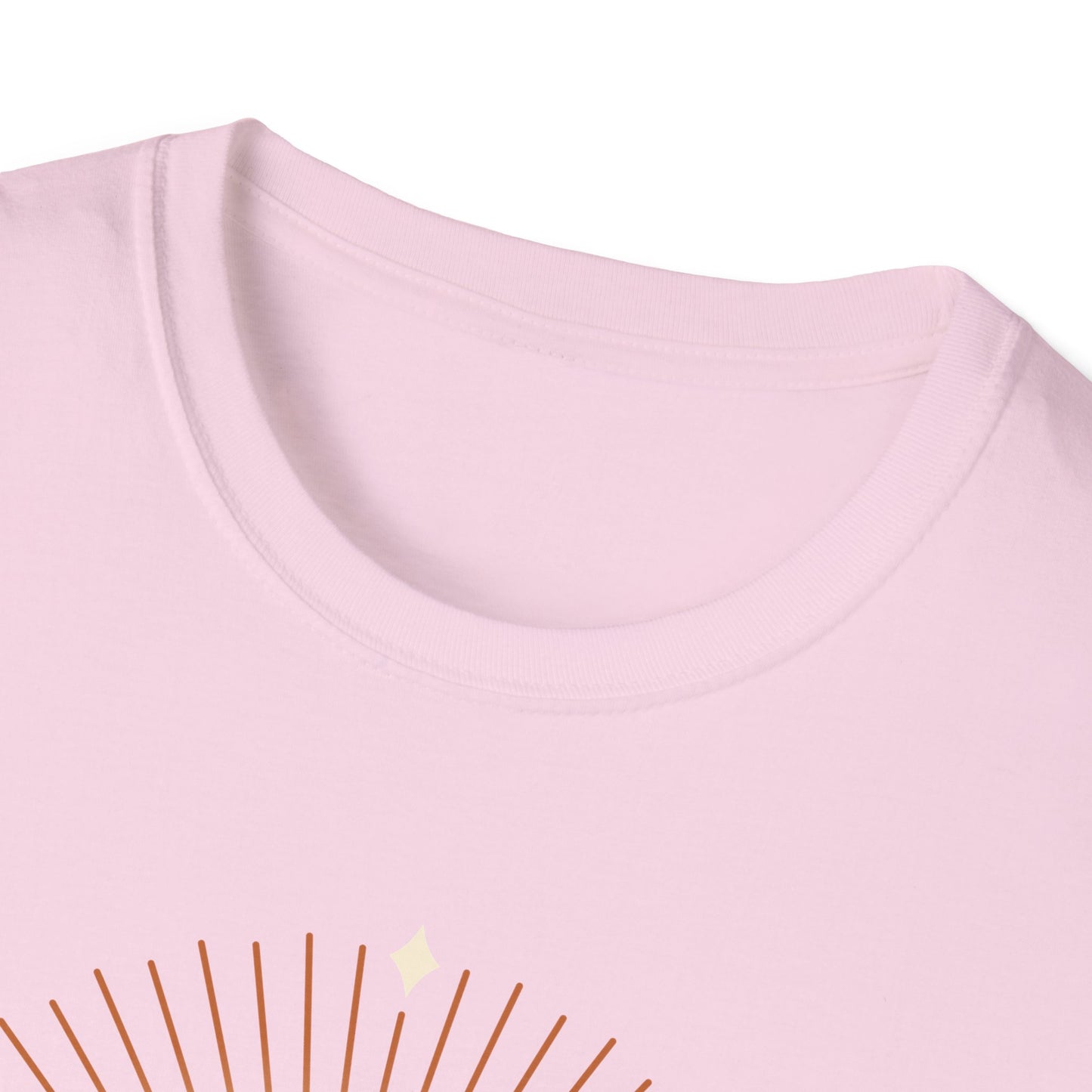 ""Let There Be Light" " Unisex Softstyle T-Shirt - The Shield of Light