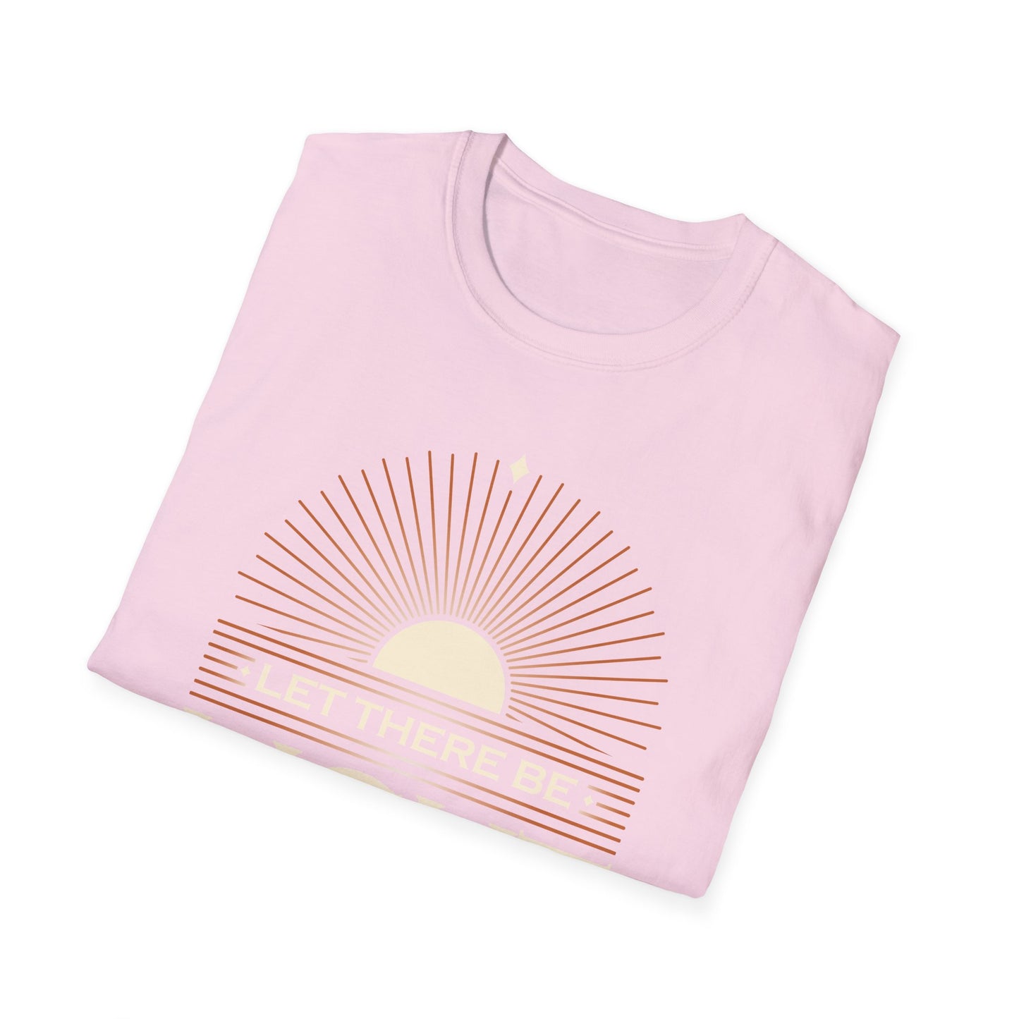 ""Let There Be Light" " Unisex Softstyle T-Shirt - The Shield of Light