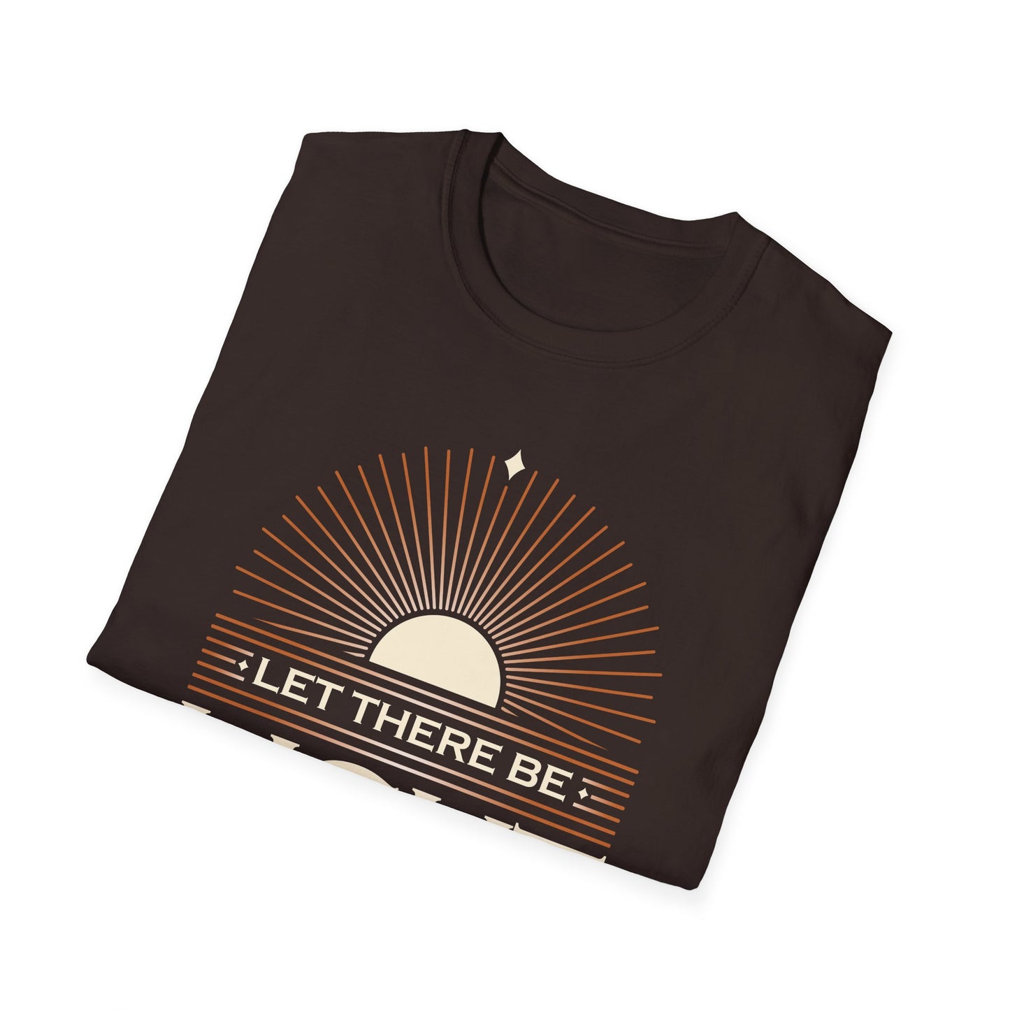 ""Let There Be Light" " Unisex Softstyle T-Shirt - The Shield of Light