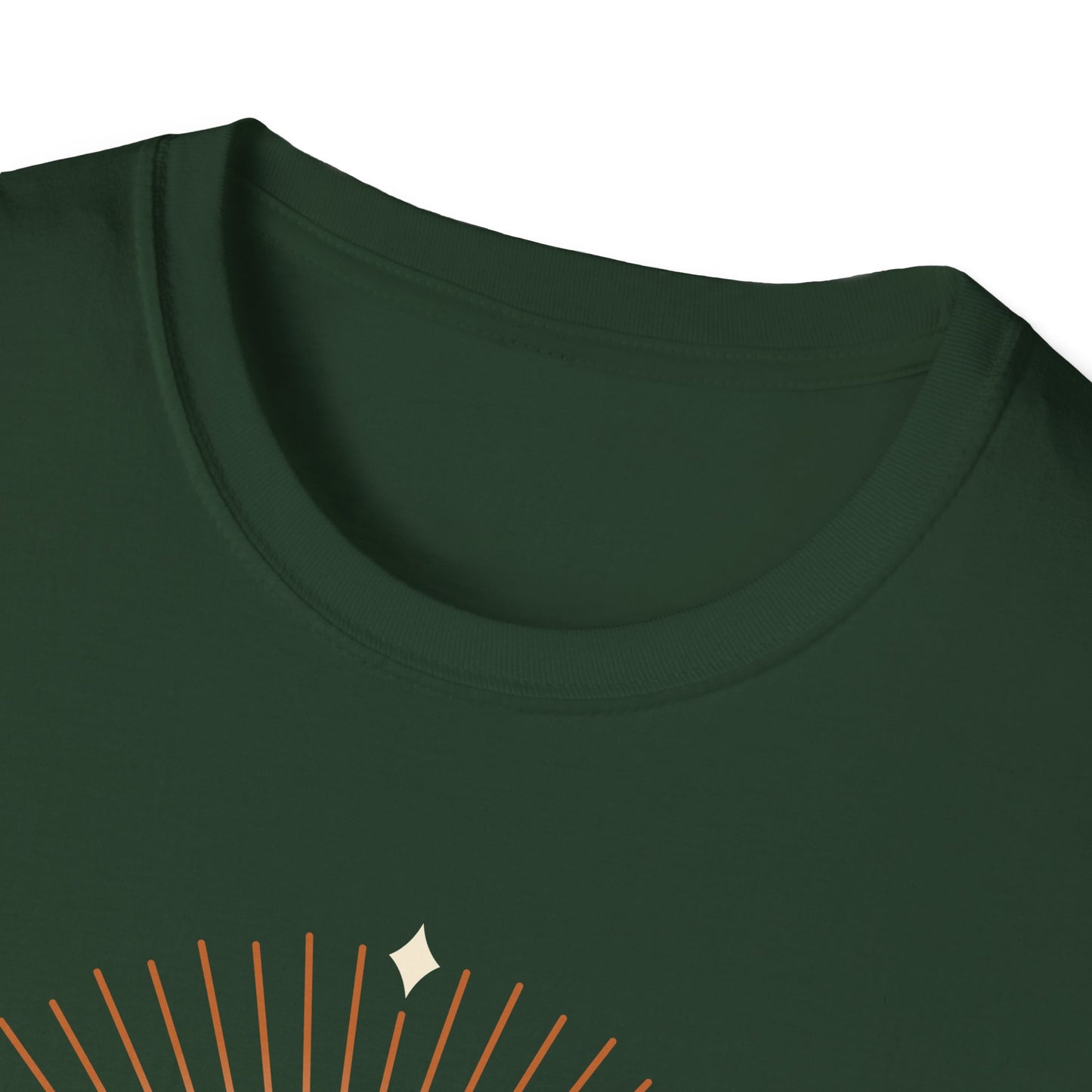 ""Let There Be Light" " Unisex Softstyle T-Shirt - The Shield of Light
