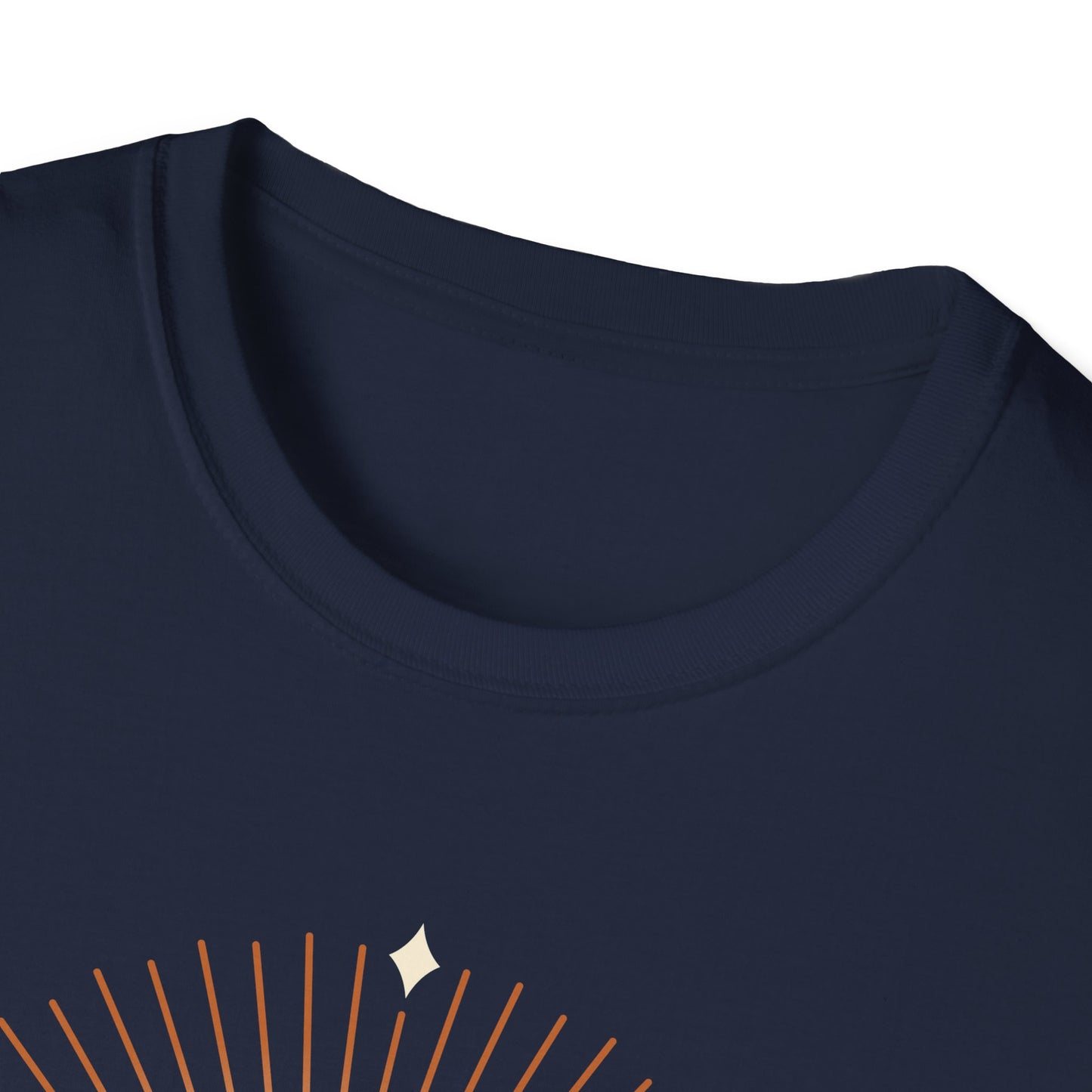 ""Let There Be Light" " Unisex Softstyle T-Shirt - The Shield of Light