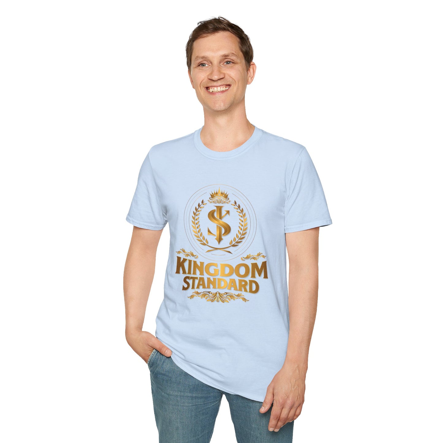 "Kingdom Standard" Unisex Softstyle T-Shirt - The Shield of Light