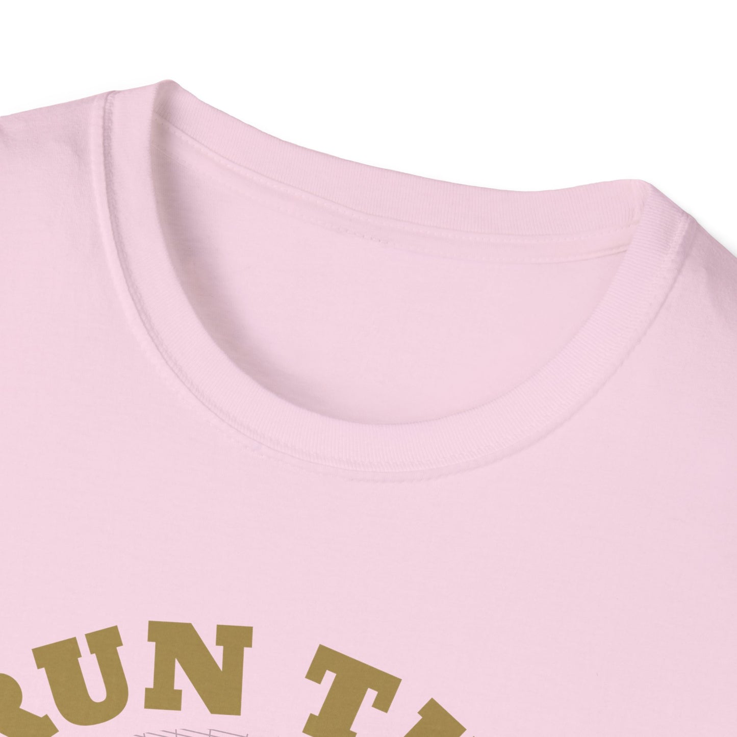 "Run The Race" Unisex Softstyle T-Shirt - The Shield of Light