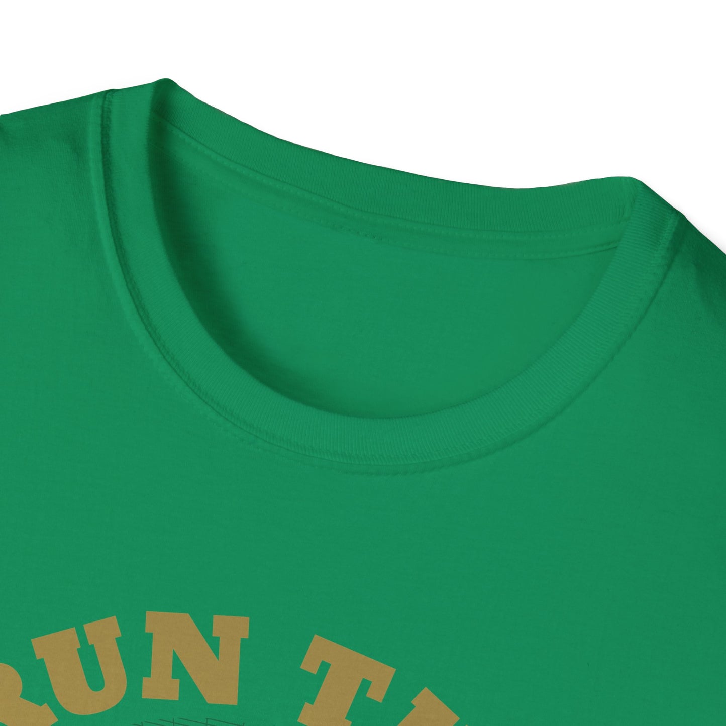 "Run The Race" Unisex Softstyle T-Shirt - The Shield of Light