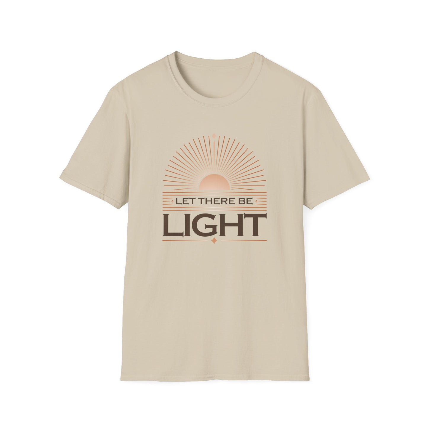 "Let There Be Light" Unisex Softstyle T-Shirt - The Shield of Light