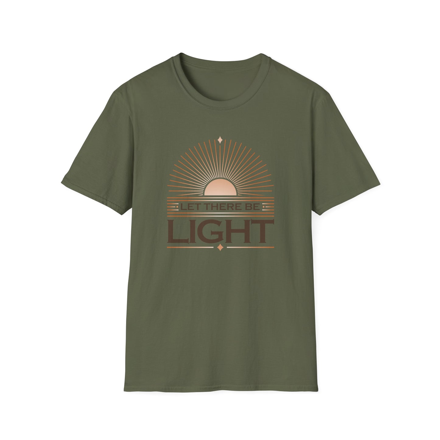 "Let There Be Light" Unisex Softstyle T-Shirt - The Shield of Light