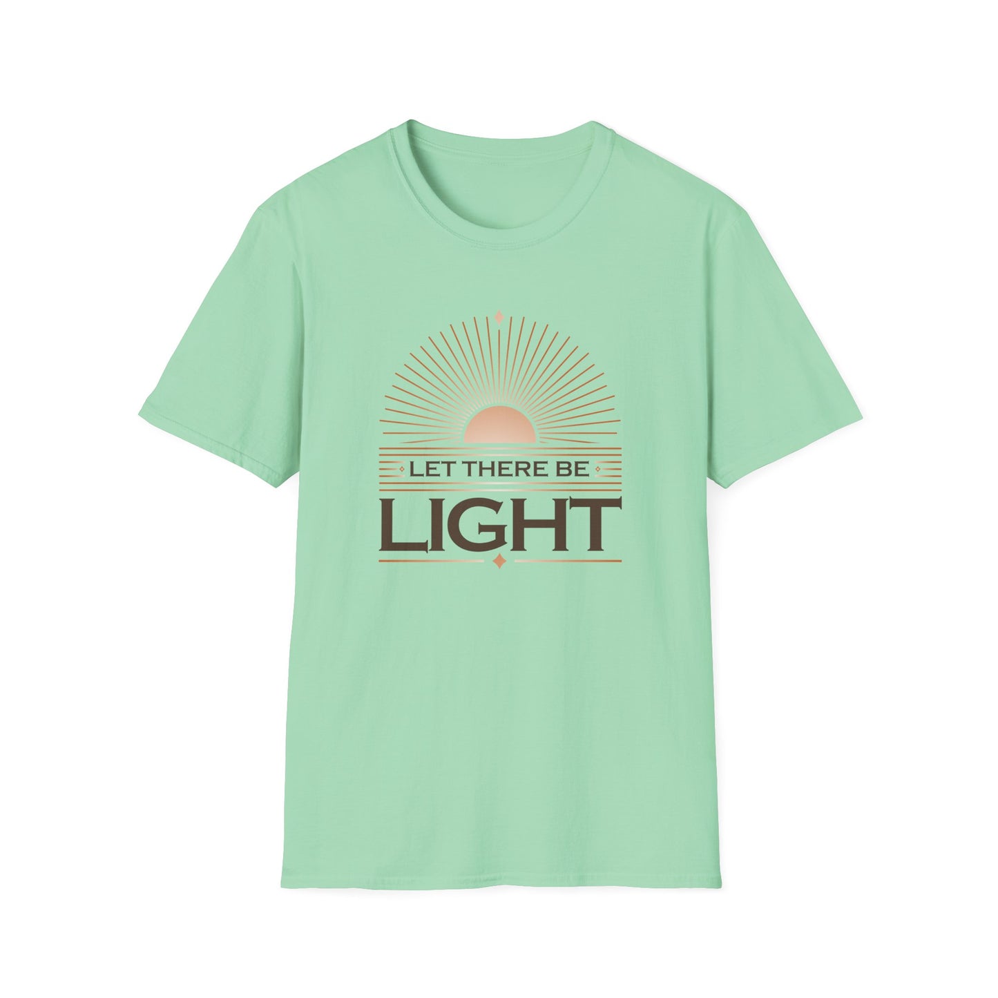 "Let There Be Light" Unisex Softstyle T-Shirt - The Shield of Light