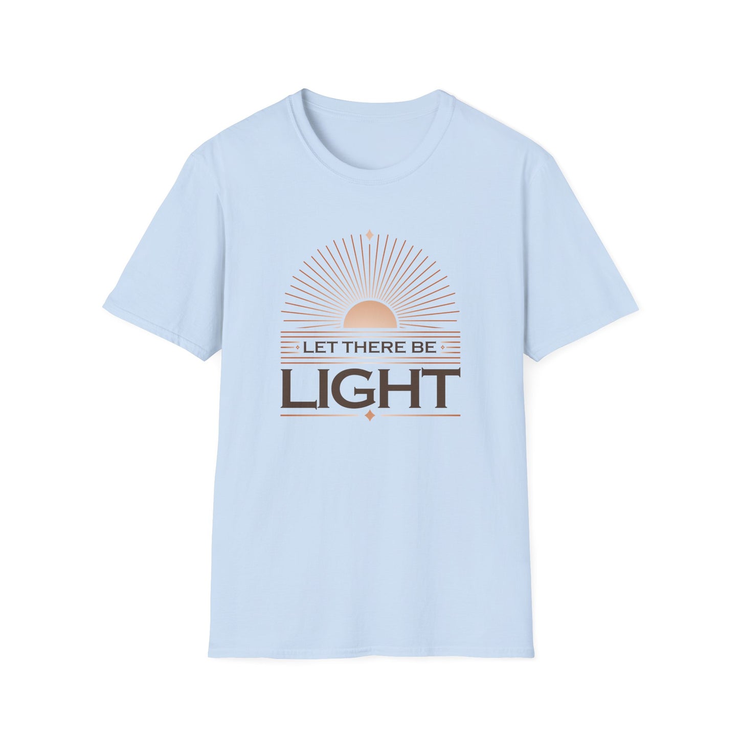 "Let There Be Light" Unisex Softstyle T-Shirt - The Shield of Light