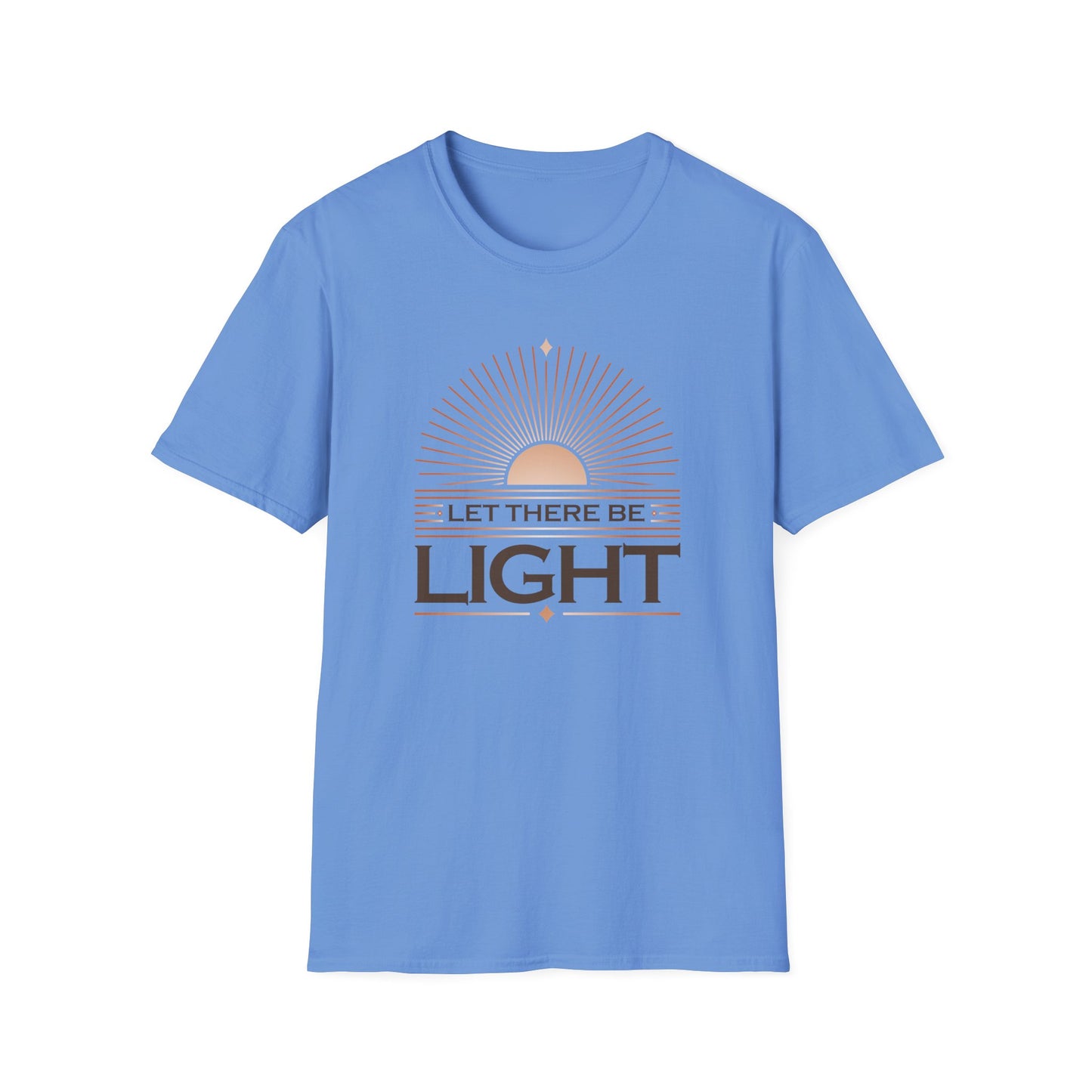 "Let There Be Light" Unisex Softstyle T-Shirt - The Shield of Light