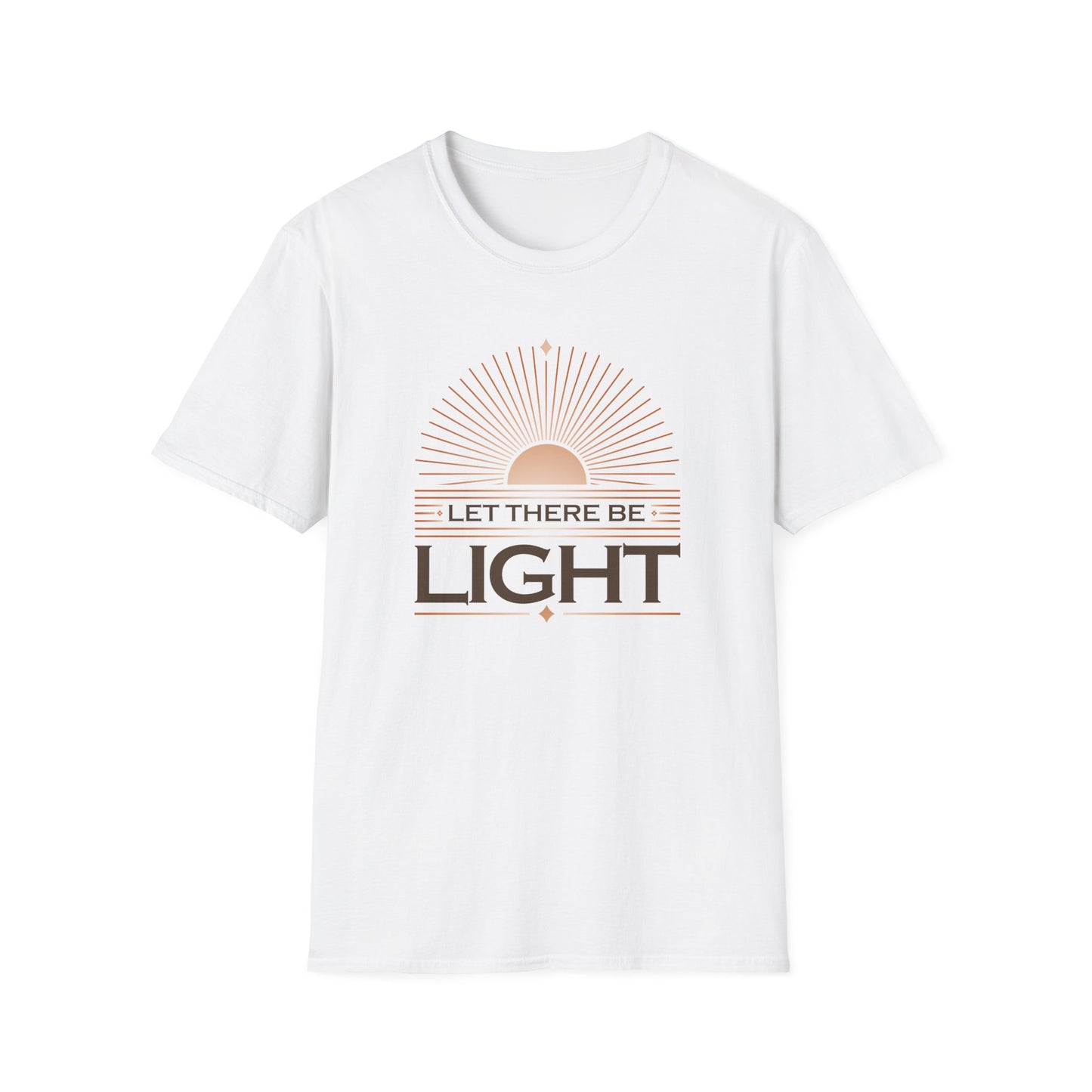 "Let There Be Light" Unisex Softstyle T-Shirt - The Shield of Light