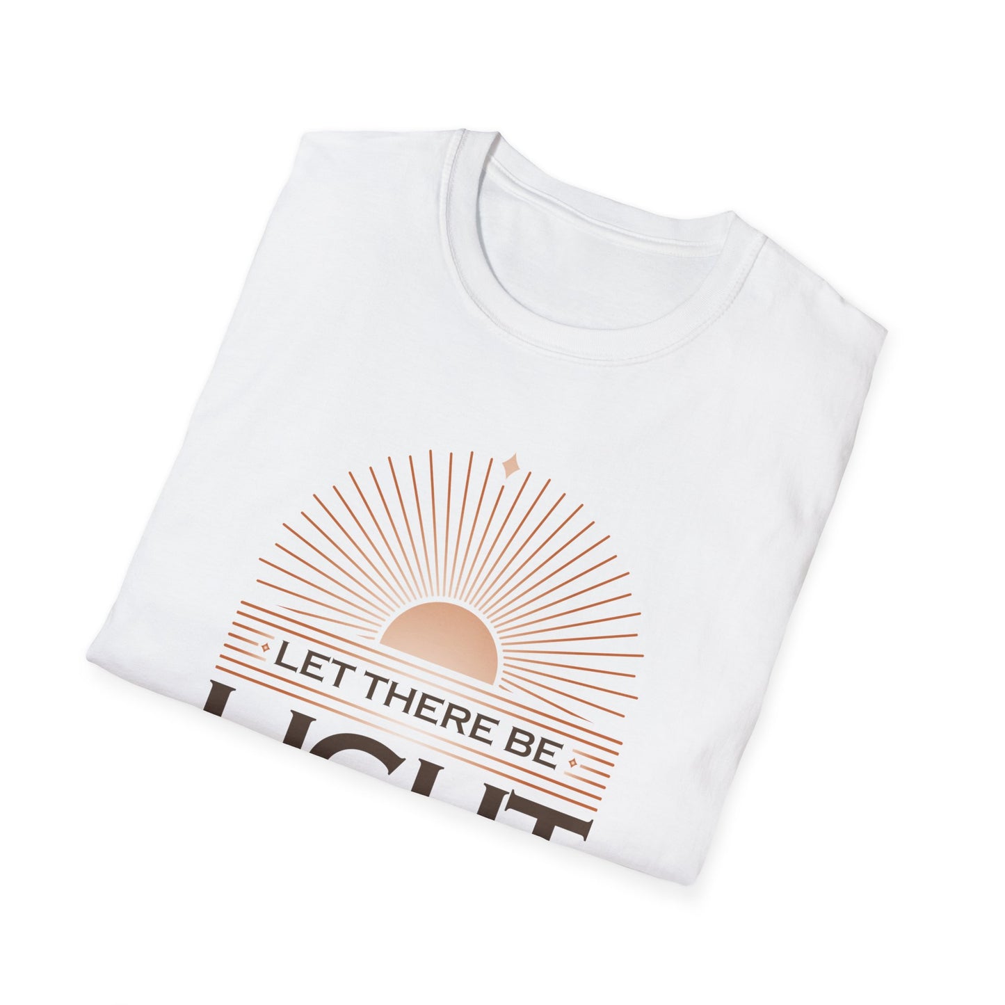 "Let There Be Light" Unisex Softstyle T-Shirt - The Shield of Light