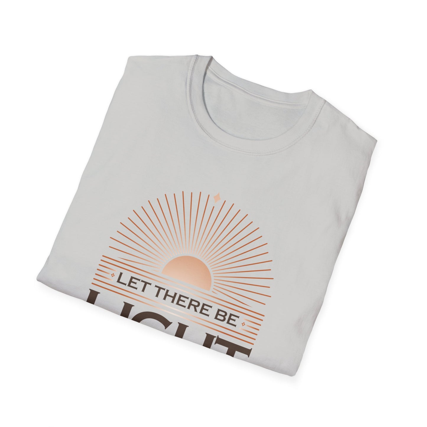 "Let There Be Light" Unisex Softstyle T-Shirt - The Shield of Light
