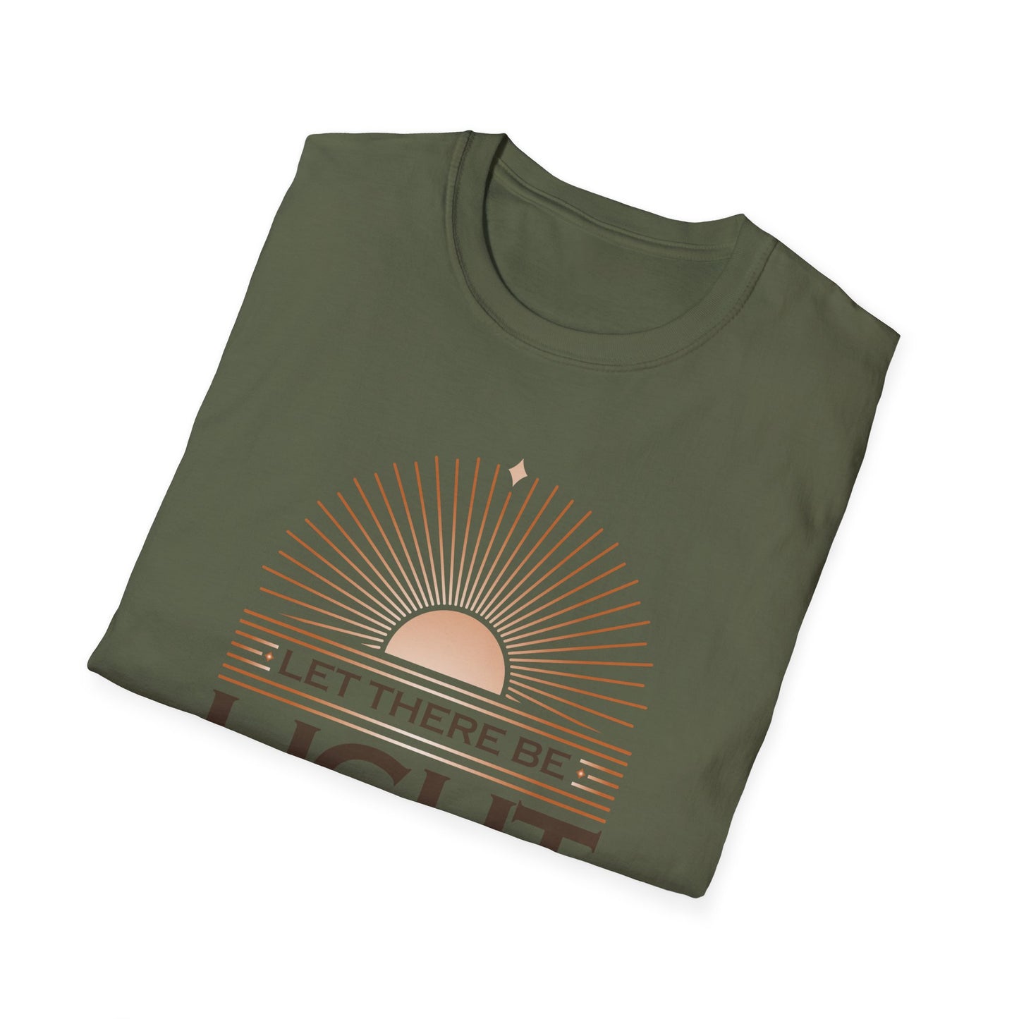 "Let There Be Light" Unisex Softstyle T-Shirt - The Shield of Light