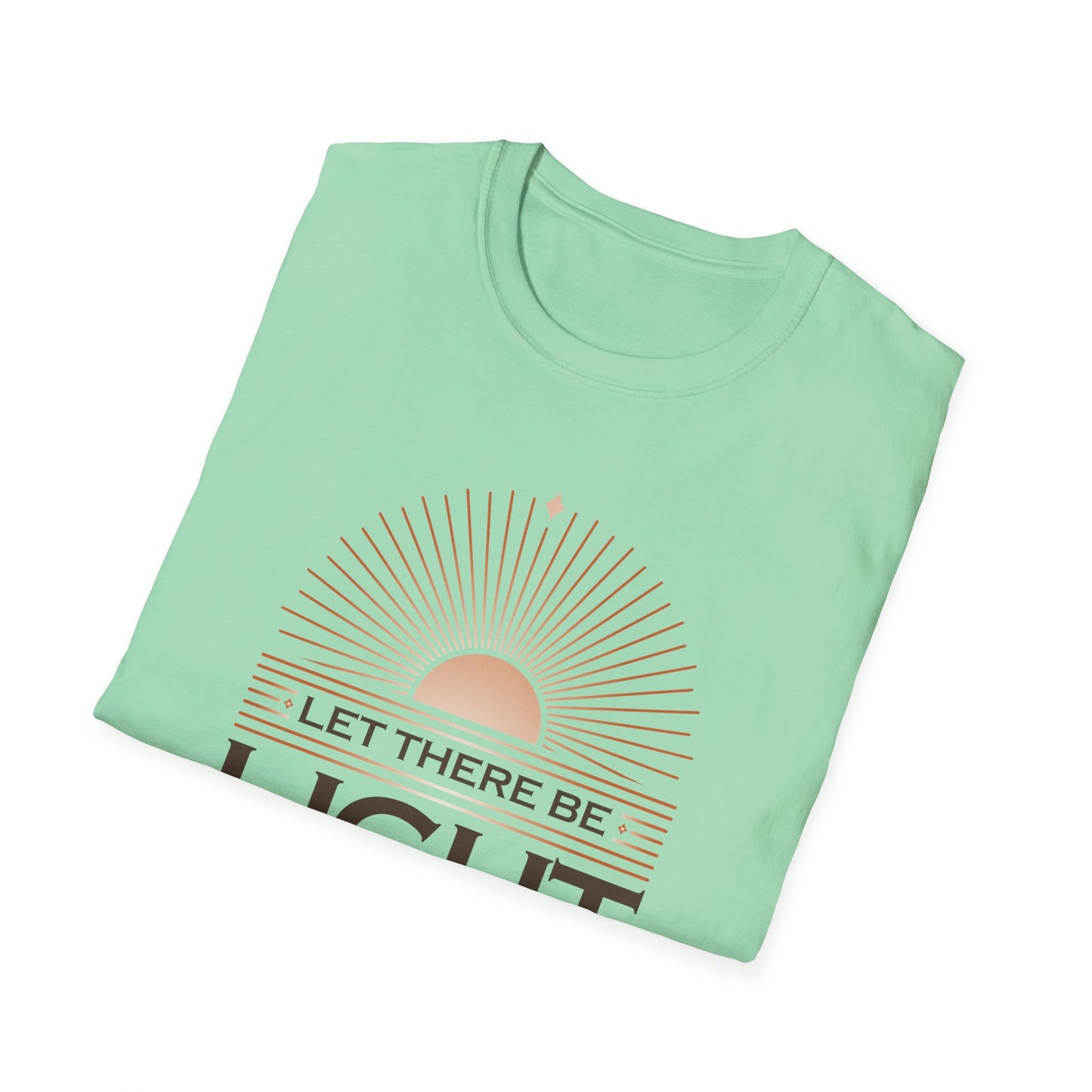"Let There Be Light" Unisex Softstyle T-Shirt - The Shield of Light