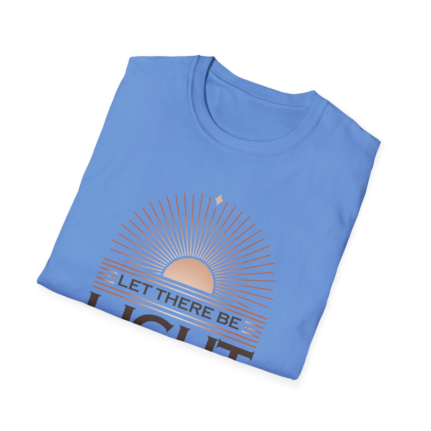 "Let There Be Light" Unisex Softstyle T-Shirt - The Shield of Light
