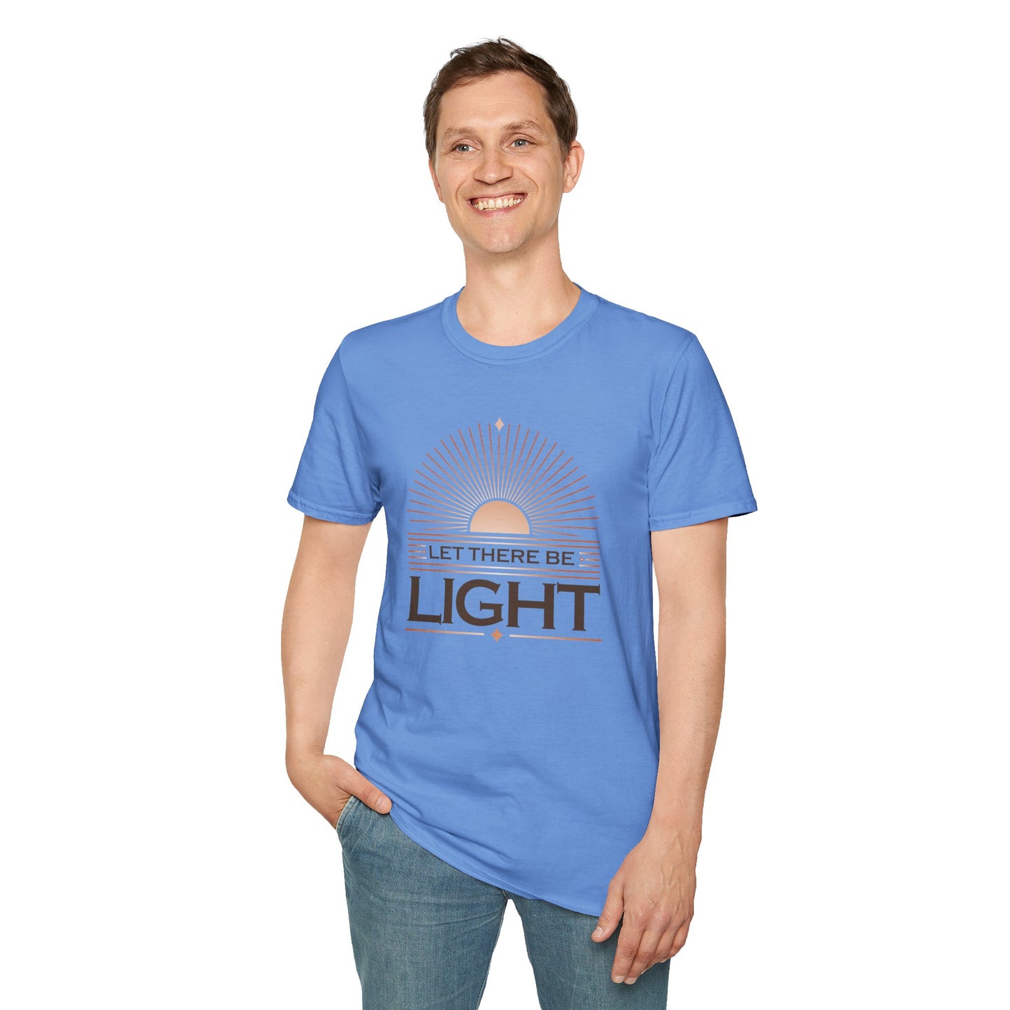 "Let There Be Light" Unisex Softstyle T-Shirt - The Shield of Light