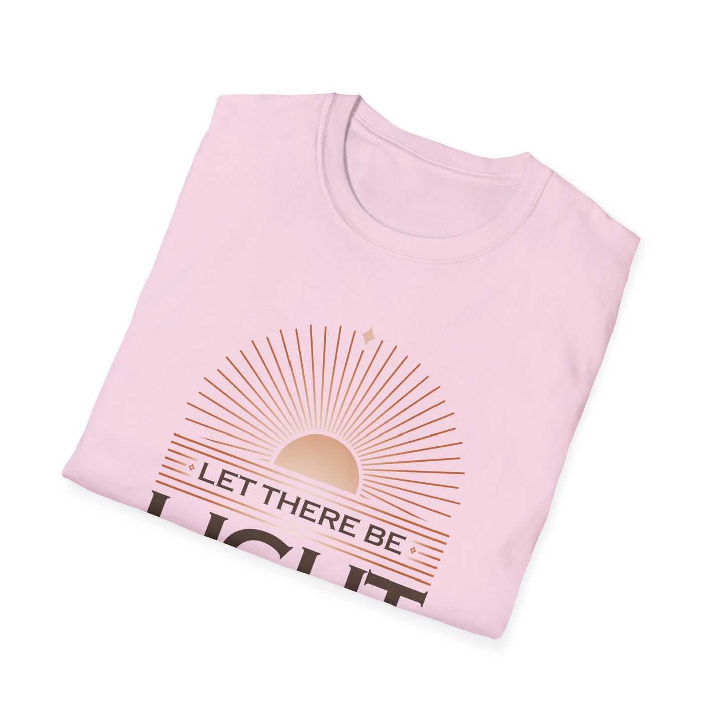 "Let There Be Light" Unisex Softstyle T-Shirt - The Shield of Light