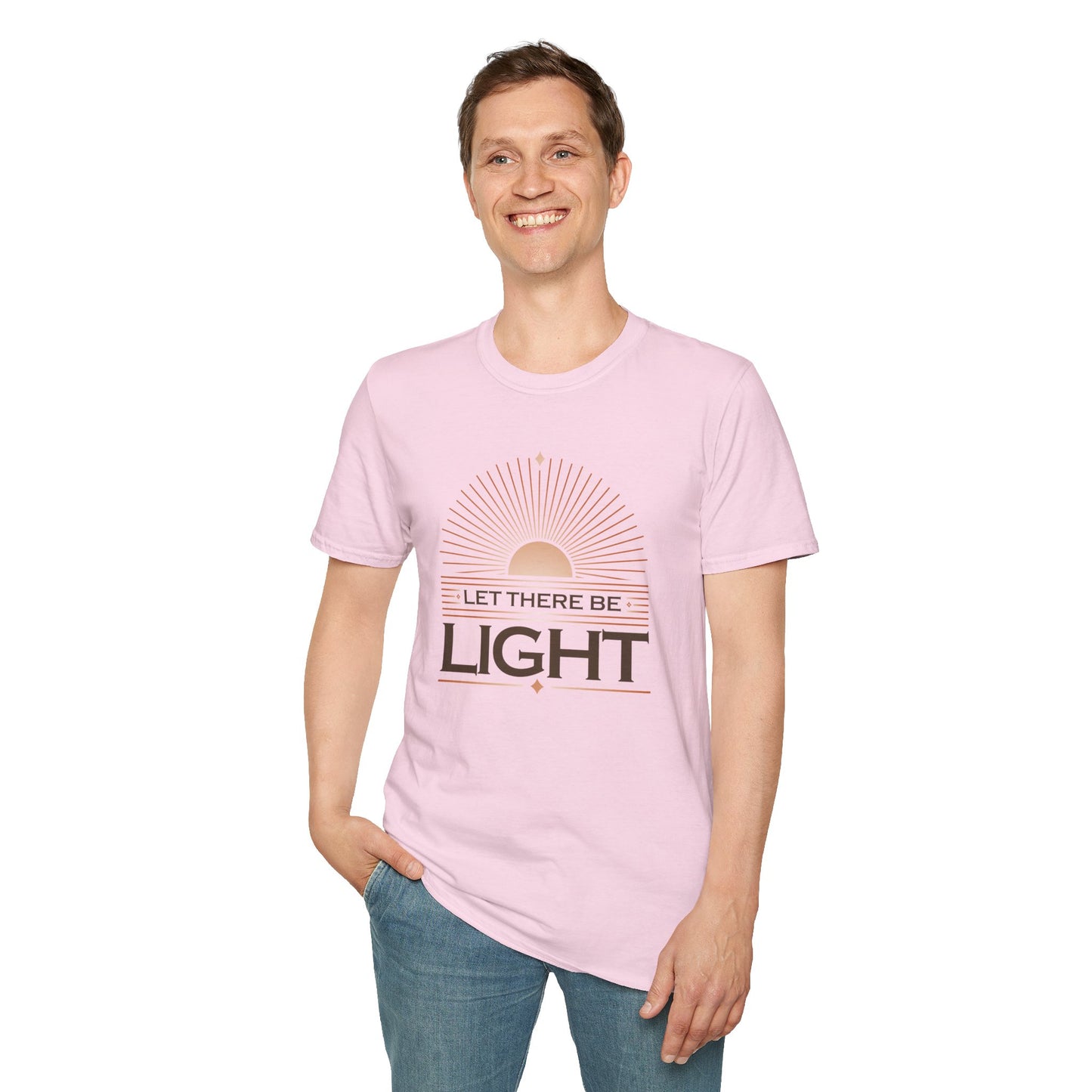 "Let There Be Light" Unisex Softstyle T-Shirt - The Shield of Light