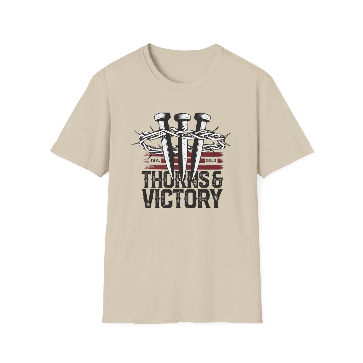 "Thorns & Victory " Unisex Softstyle T-Shirt - The Shield of Light