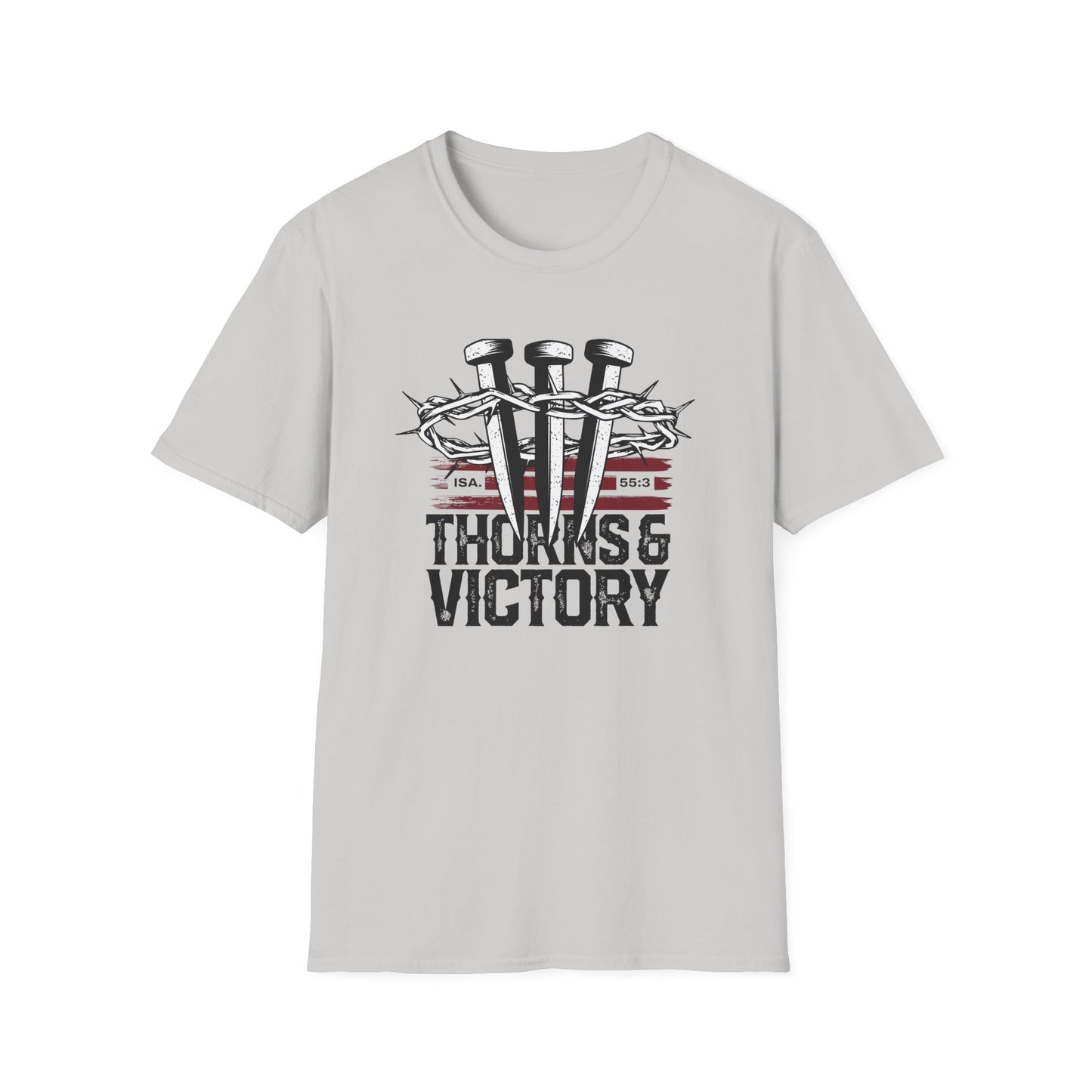 "Thorns & Victory " Unisex Softstyle T-Shirt - The Shield of Light