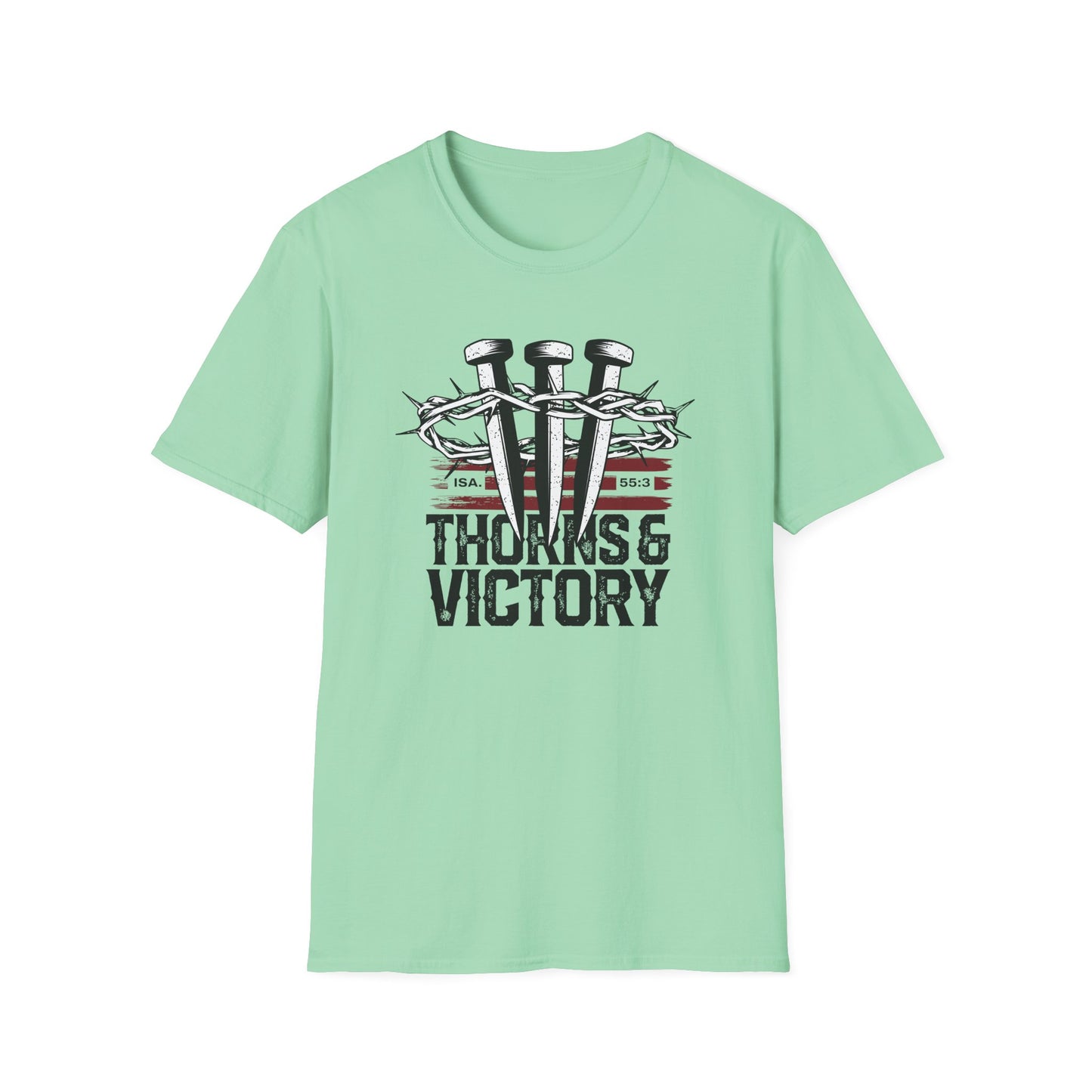 "Thorns & Victory " Unisex Softstyle T-Shirt - The Shield of Light