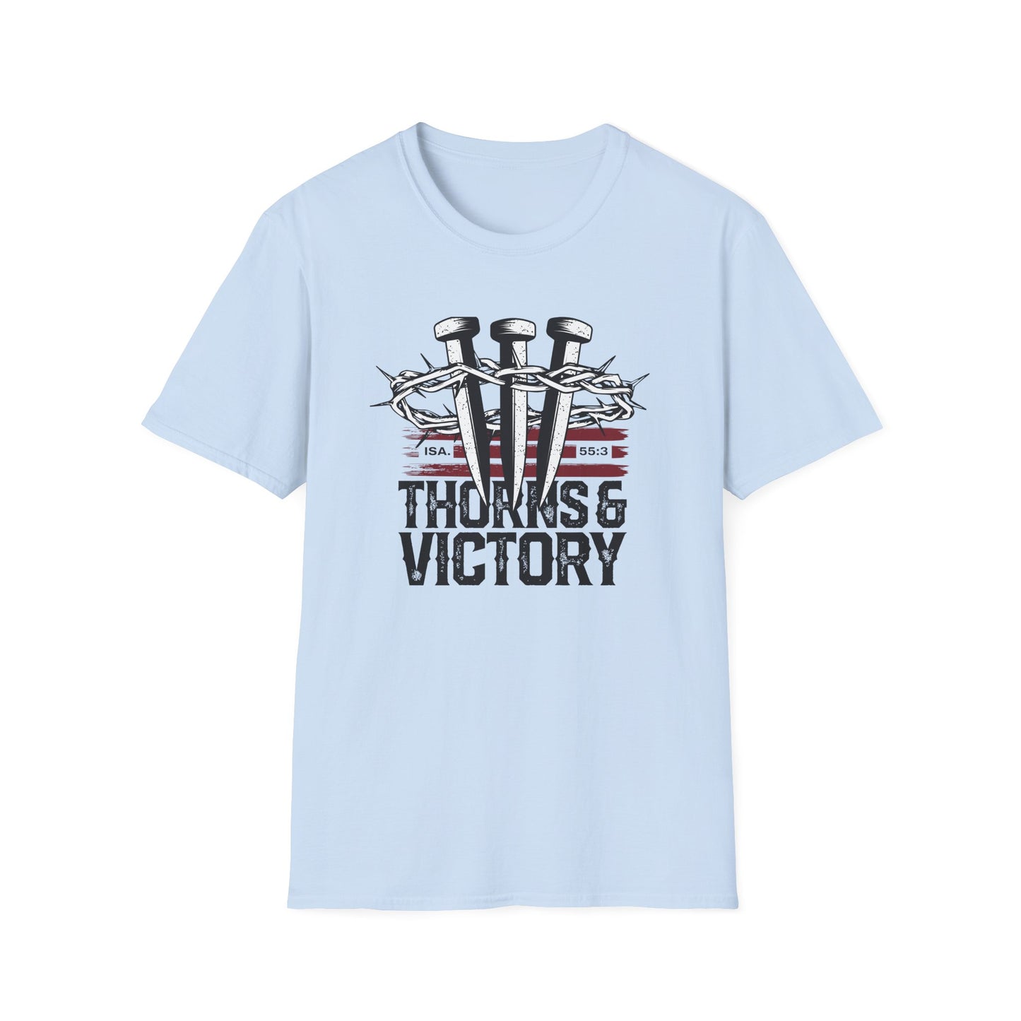 "Thorns & Victory " Unisex Softstyle T-Shirt - The Shield of Light