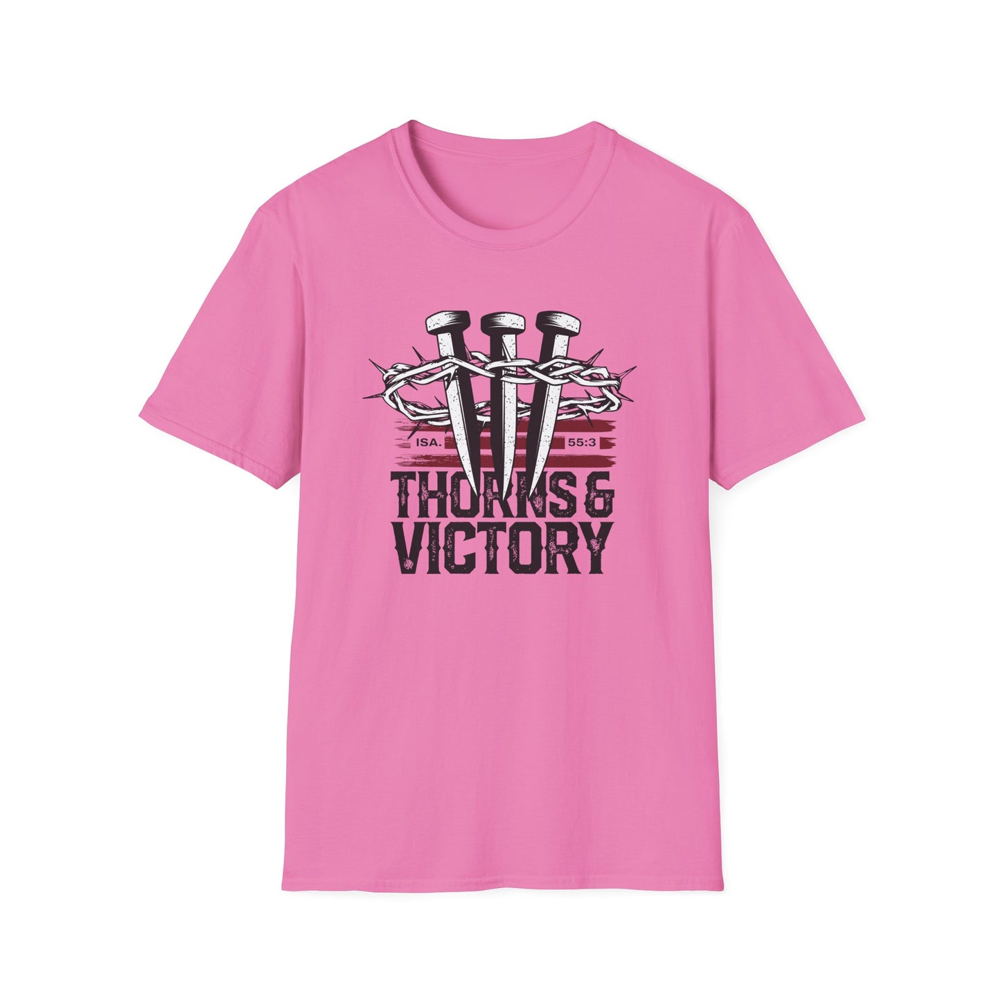 "Thorns & Victory " Unisex Softstyle T-Shirt - The Shield of Light