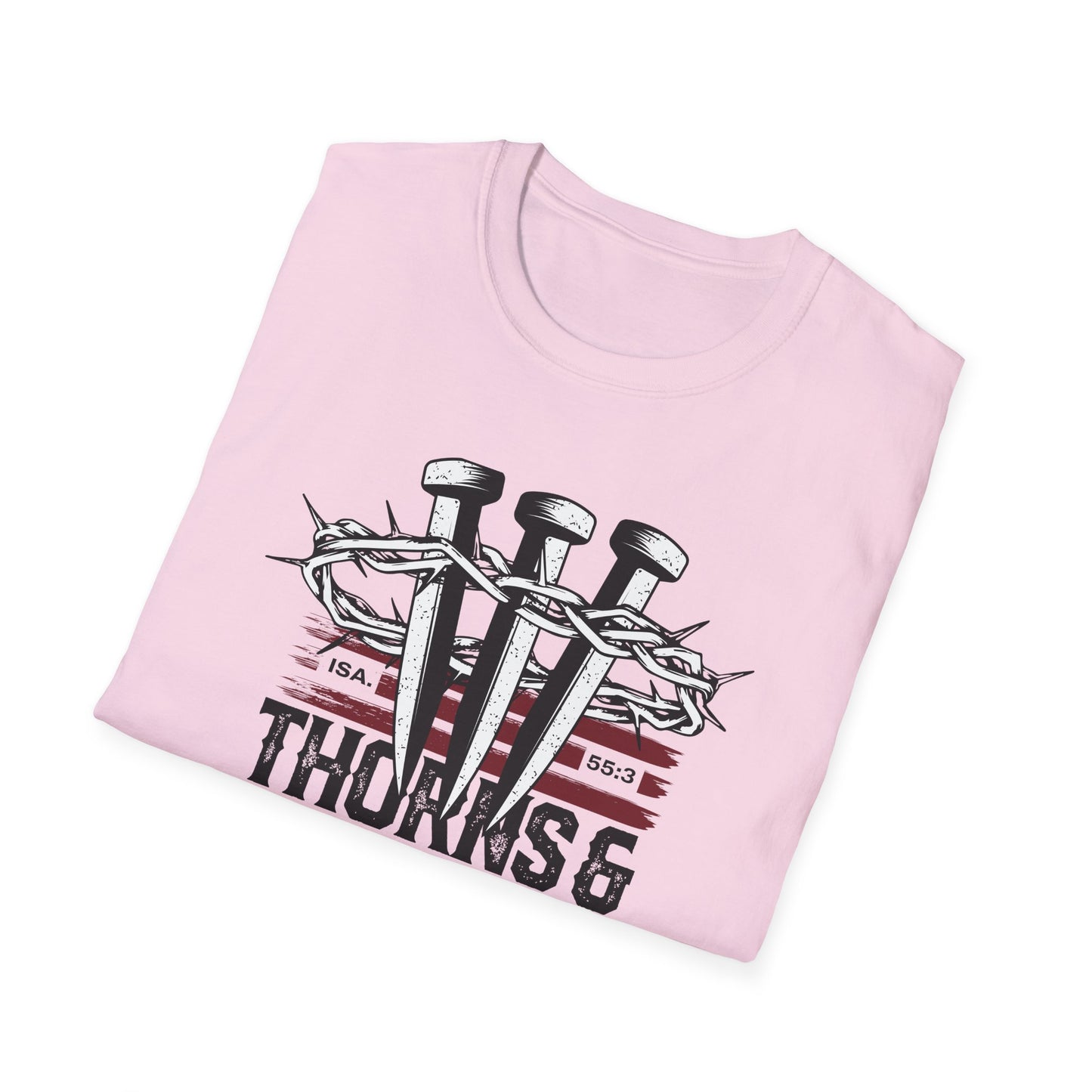 "Thorns & Victory " Unisex Softstyle T-Shirt - The Shield of Light