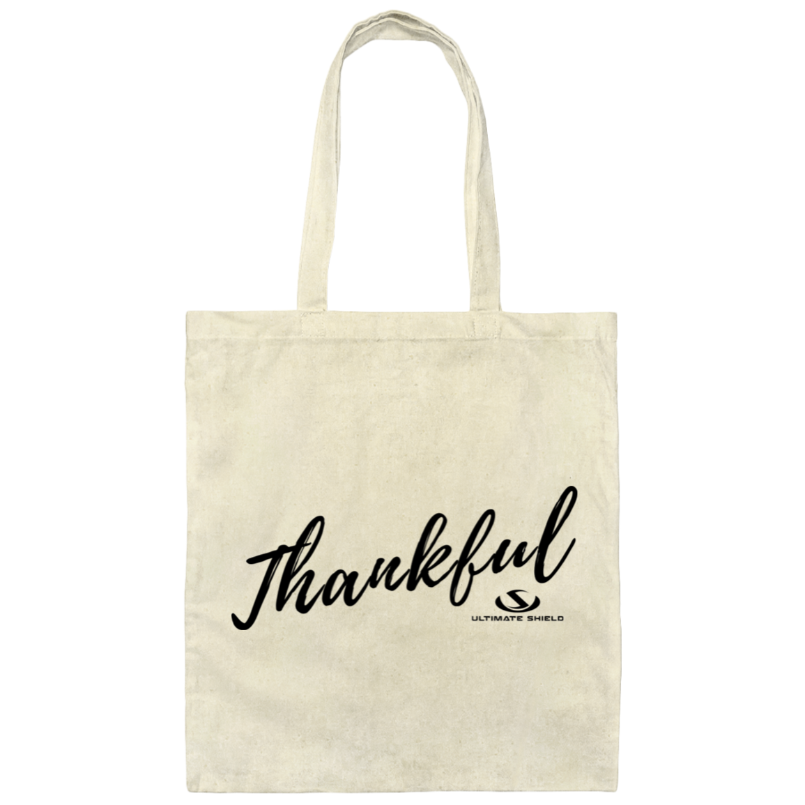 THANKFUL Canvas Tote Bag - The Shield of Light
