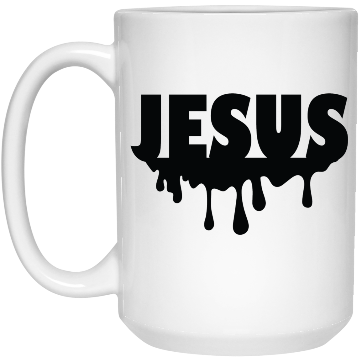 Jesus 15 oz. White Mug - The Shield of Light