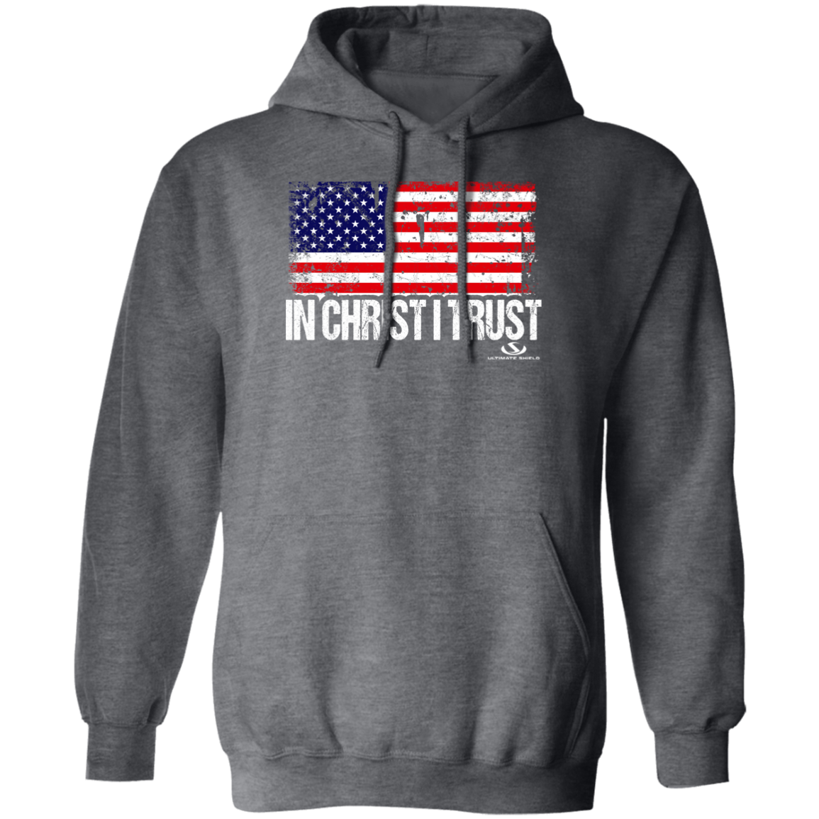 IN CHRIST I TRUST Pullover Hoodie - The Shield of Light
