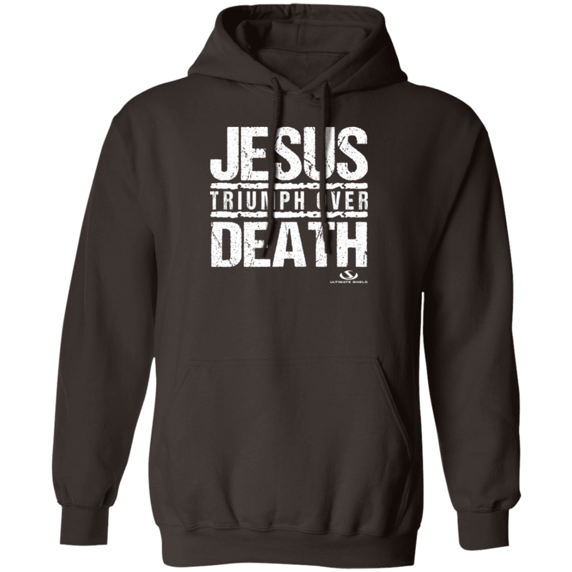 JESUS TRIUMPH OVER DEATH Pullover Hoodie - The Shield of Light