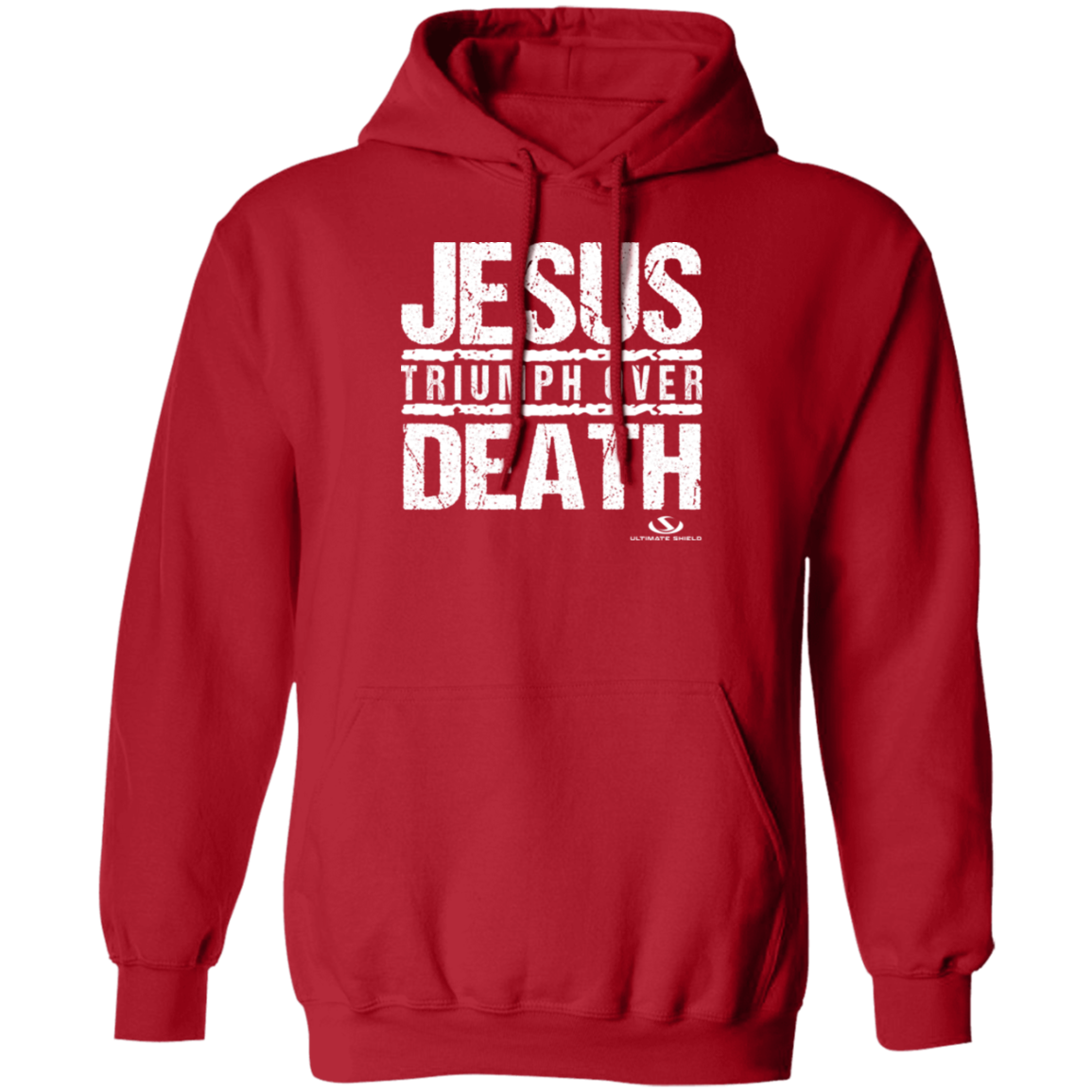 JESUS TRIUMPH OVER DEATH Pullover Hoodie - The Shield of Light