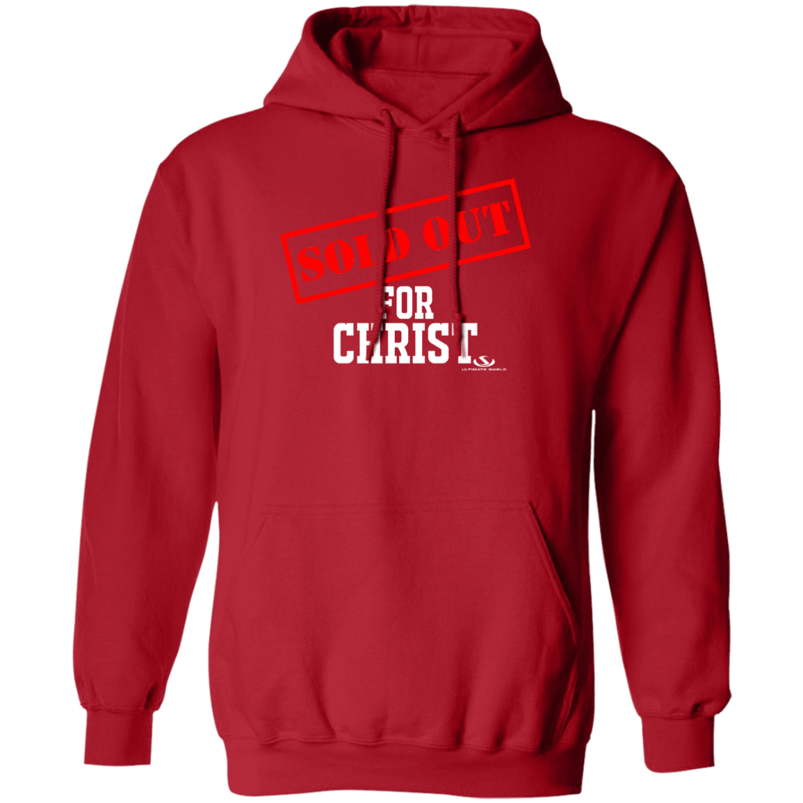SOLD OUT FOR CHRIST Pullover Hoodie - The Shield of Light