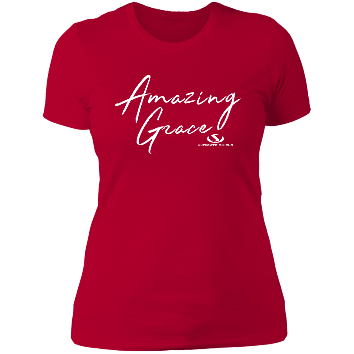 AMAZING GRACE Ladies' Boyfriend T-Shirt - The Shield of Light