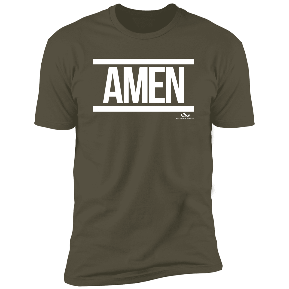 AMEN Premium Short Sleeve T-Shirt - The Shield of Light