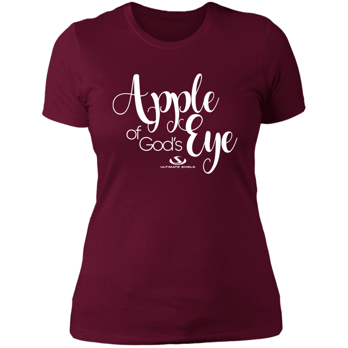 APPLE OF GOD'S EYE Ladies' Boyfriend T-Shirt - The Shield of Light