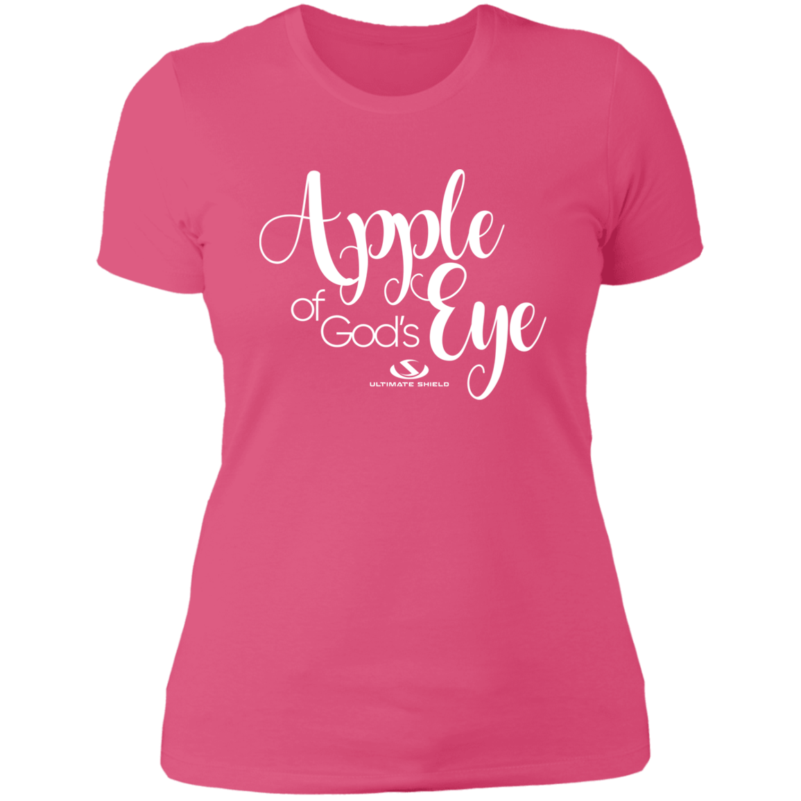 APPLE OF GOD'S EYE Ladies' Boyfriend T-Shirt - The Shield of Light