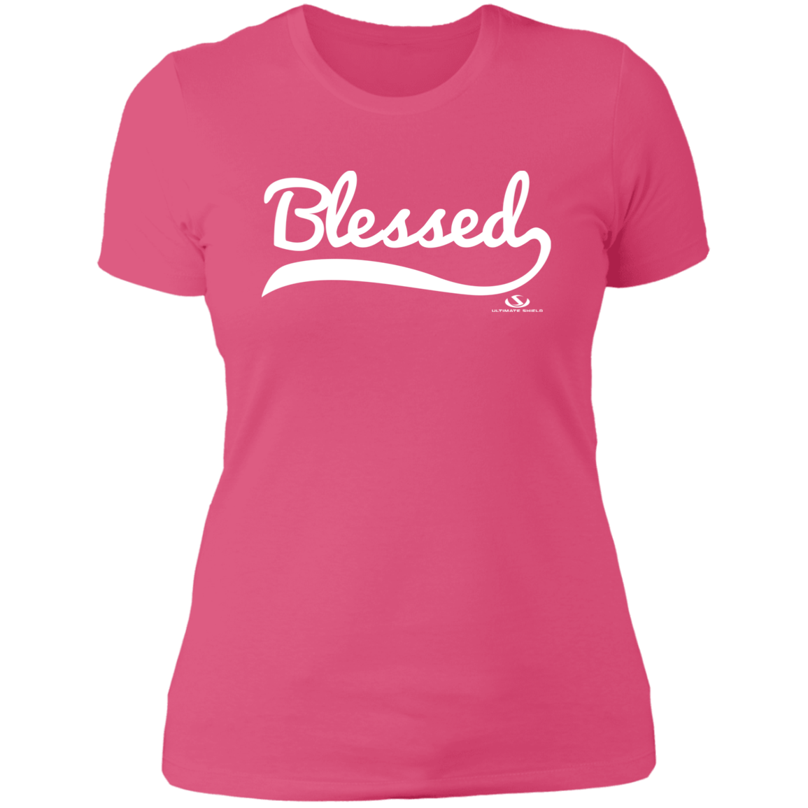 BLESSED Ladies' Boyfriend T-Shirt - The Shield of Light