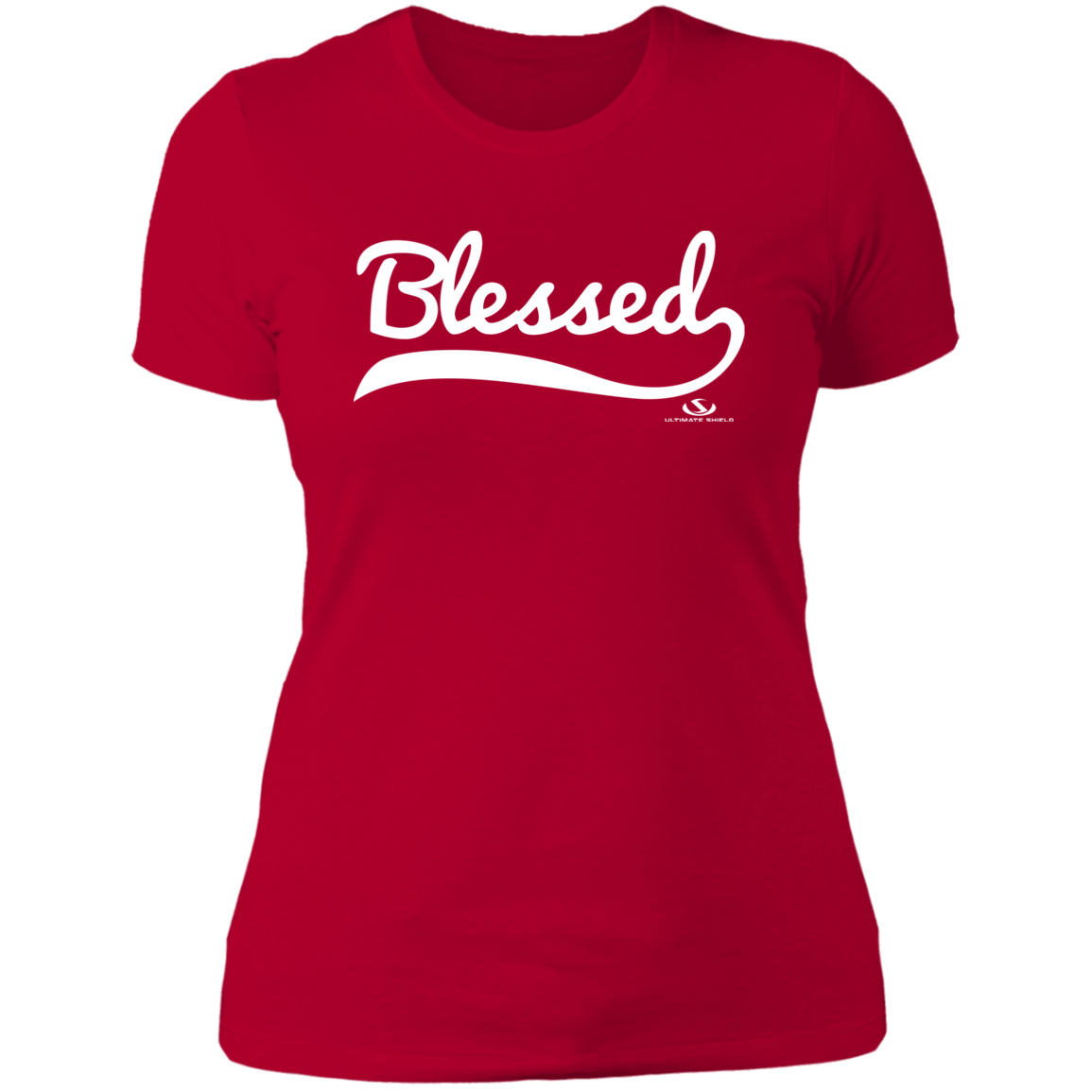 BLESSED Ladies' Boyfriend T-Shirt - The Shield of Light