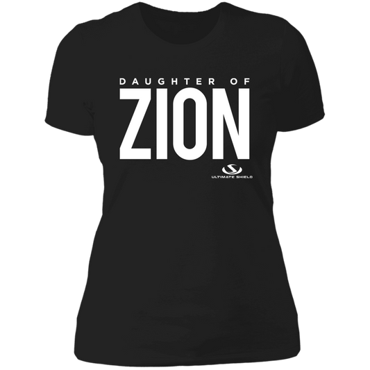 DAUGHTER OF ZION Ladies' Boyfriend T-Shirt - The Shield of Light